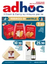 Adhoc Assaggi di natale - al 14.12.2025