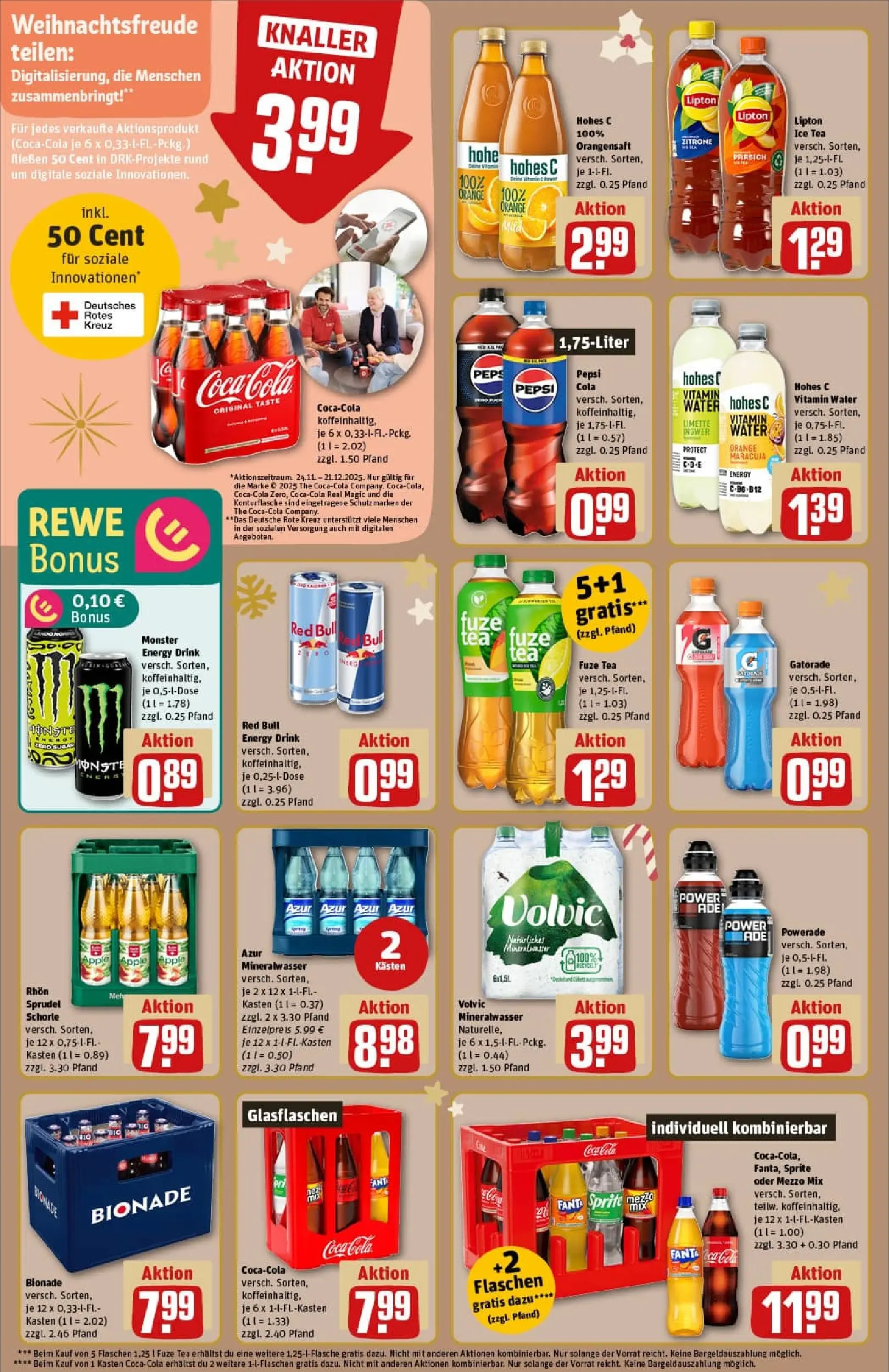 REWE Prospekt ab 01.12.2025 zum Blättern » Angebote | Seite: 20 | Produkte: Whisky, Wilthener, Sekt, Prosecco