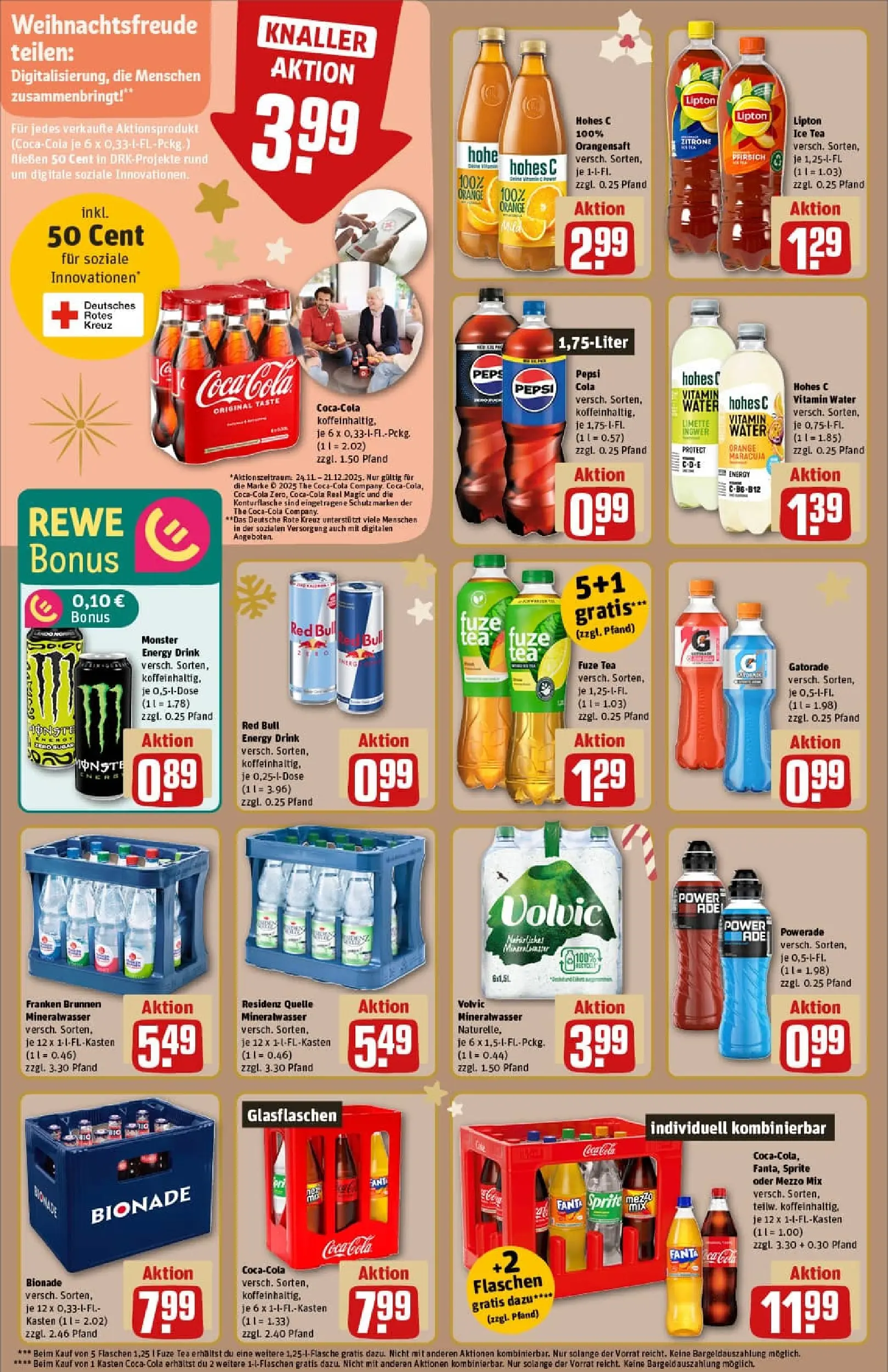 REWE Prospekt ab 01.12.2025 zum Blättern » Angebote | Seite: 20 | Produkte: Wilthener, Wilthener gebirgskrauter, Prosecco, Whiskey