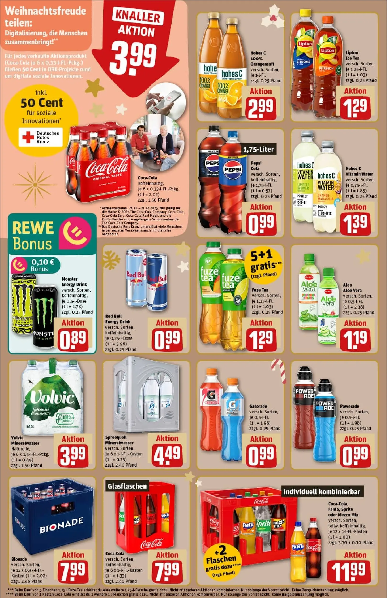 REWE Prospekt ab 01.12.2025 zum Blättern » Angebote | Seite: 22 | Produkte: Furst von metternich, Rum, Prosecco, Johnnie walker