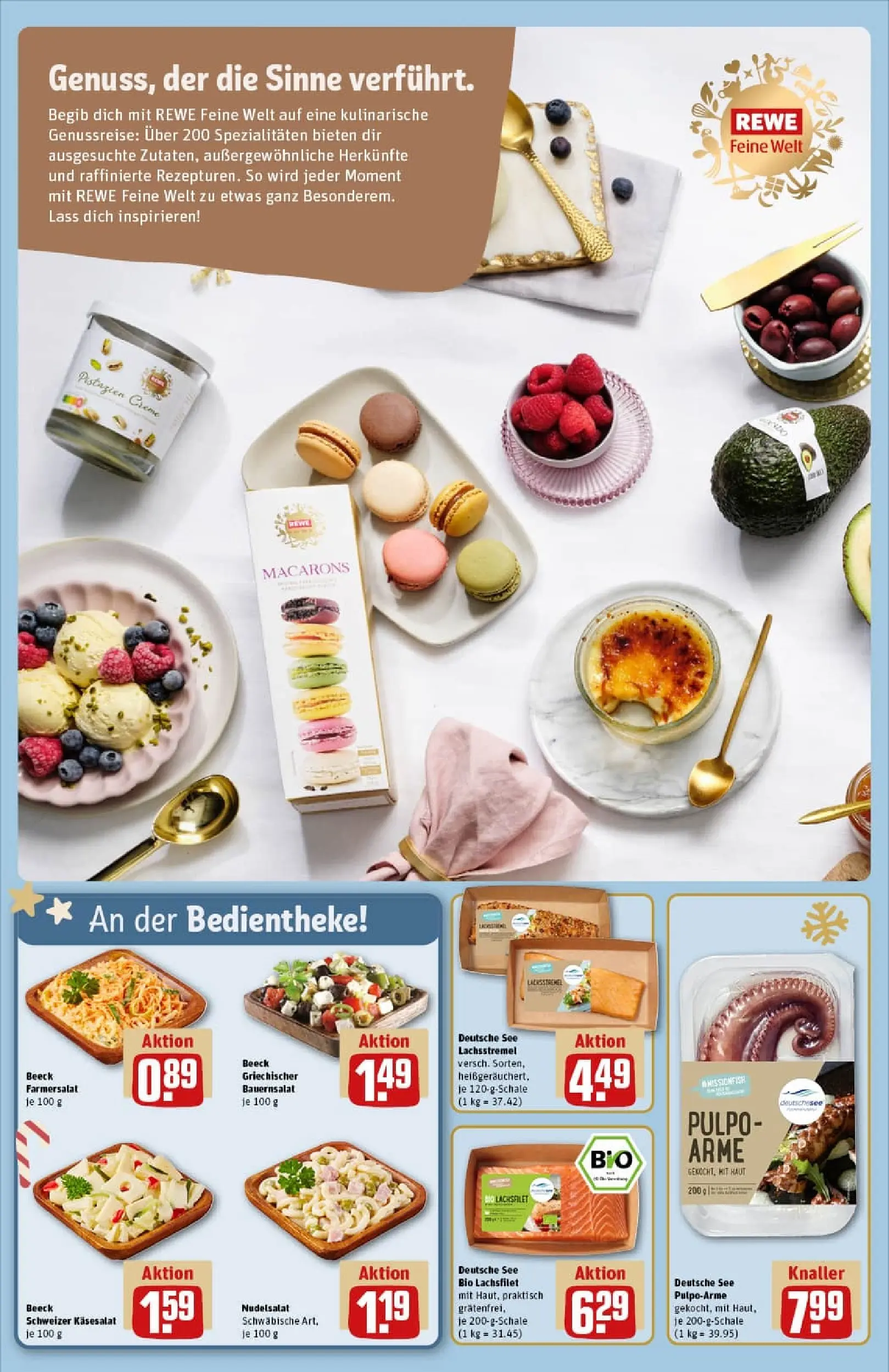 REWE Prospekt ab 01.12.2025 zum Blättern » Angebote | Seite: 11 | Produkte: Rindergulasch, Burger, Schweinenacken, Schnitzel