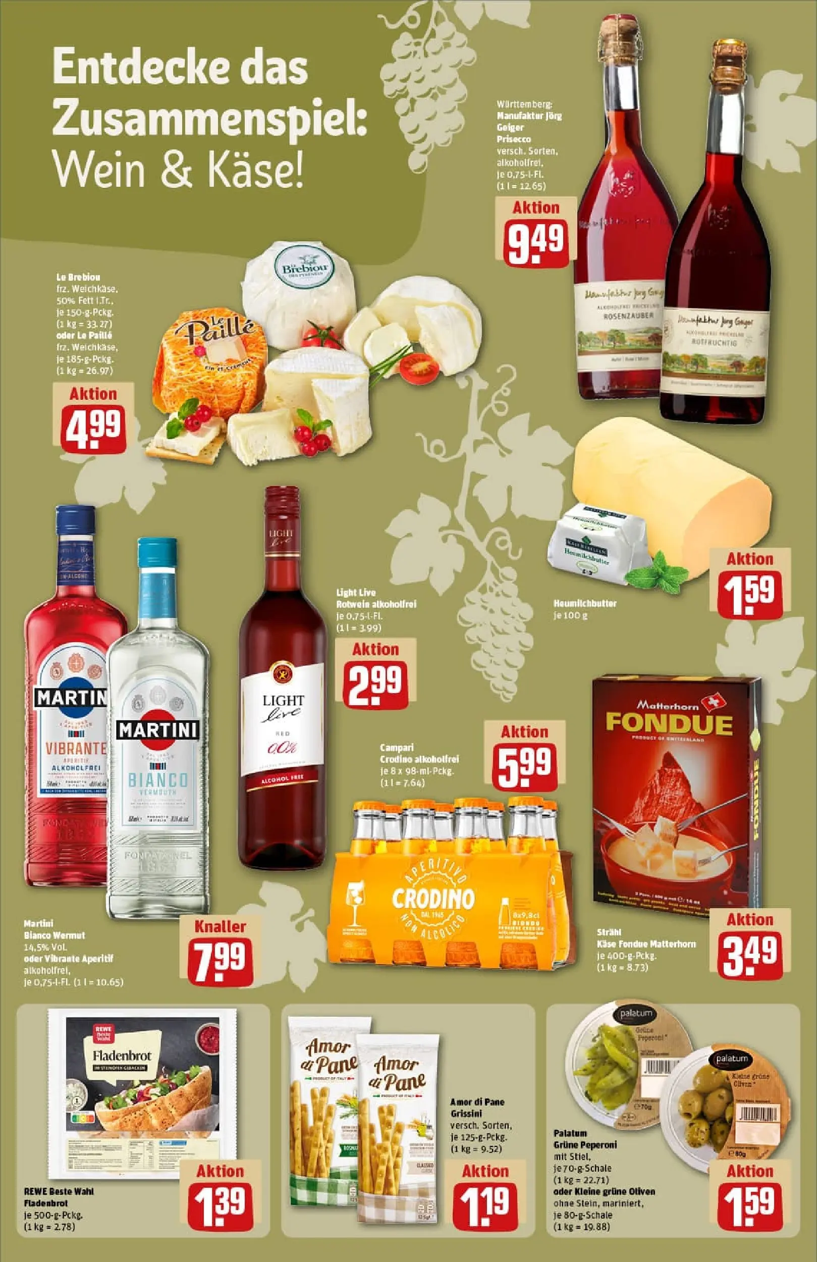 REWE Prospekt ab 01.12.2025 zum Blättern » Angebote | Seite: 23 | Produkte: Brot, Wein