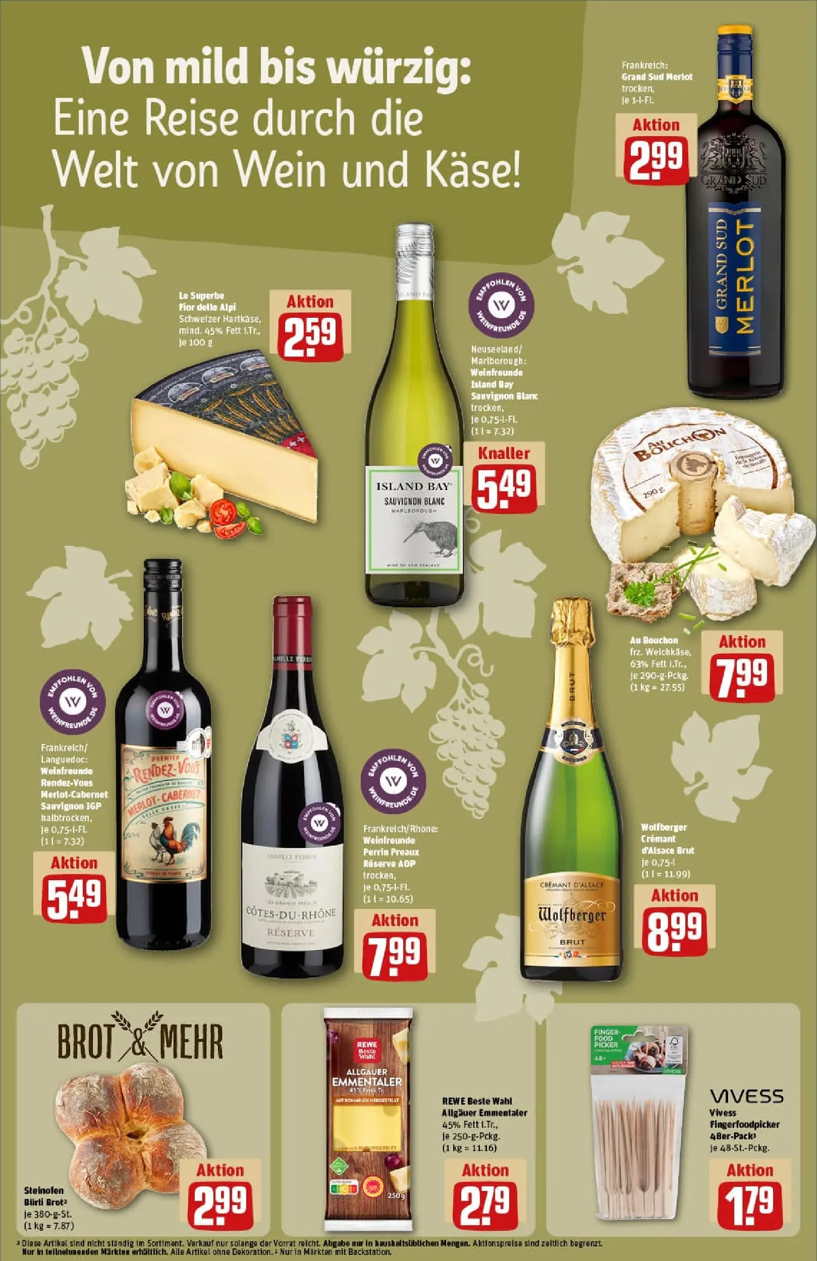 REWE Prospekt ab 01.12.2025 zum Blättern » Angebote | Seite: 24 | Produkte: Rum, Burrata, Pasta, Vodka