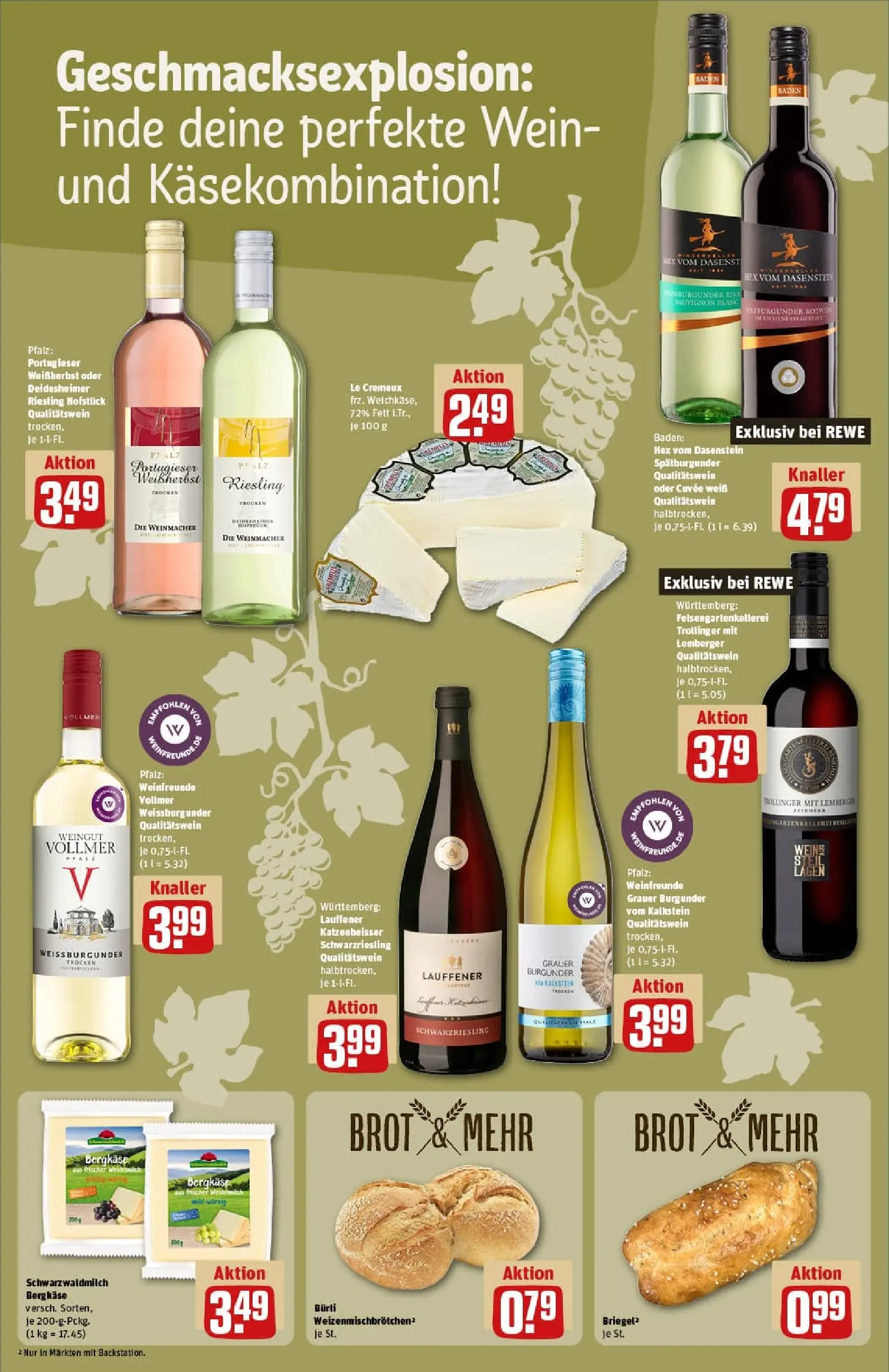 REWE Prospekt ab 01.12.2025 zum Blättern » Angebote | Seite: 25 | Produkte: Top, Granatapfel, Sekt, Raclette