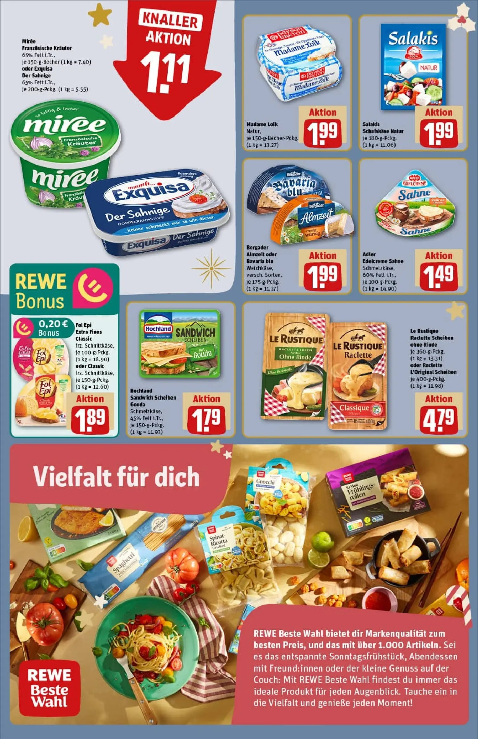 REWE Prospekt ab 01.12.2025 zum Blättern » Angebote | Seite: 16 | Produkte: Joghurt, Ehrmann grand dessert, Paprika, Deli reform