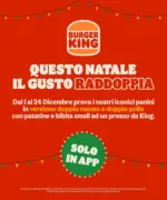 Burger King Questo natale il gusto raddopia - al 24.12.2025
