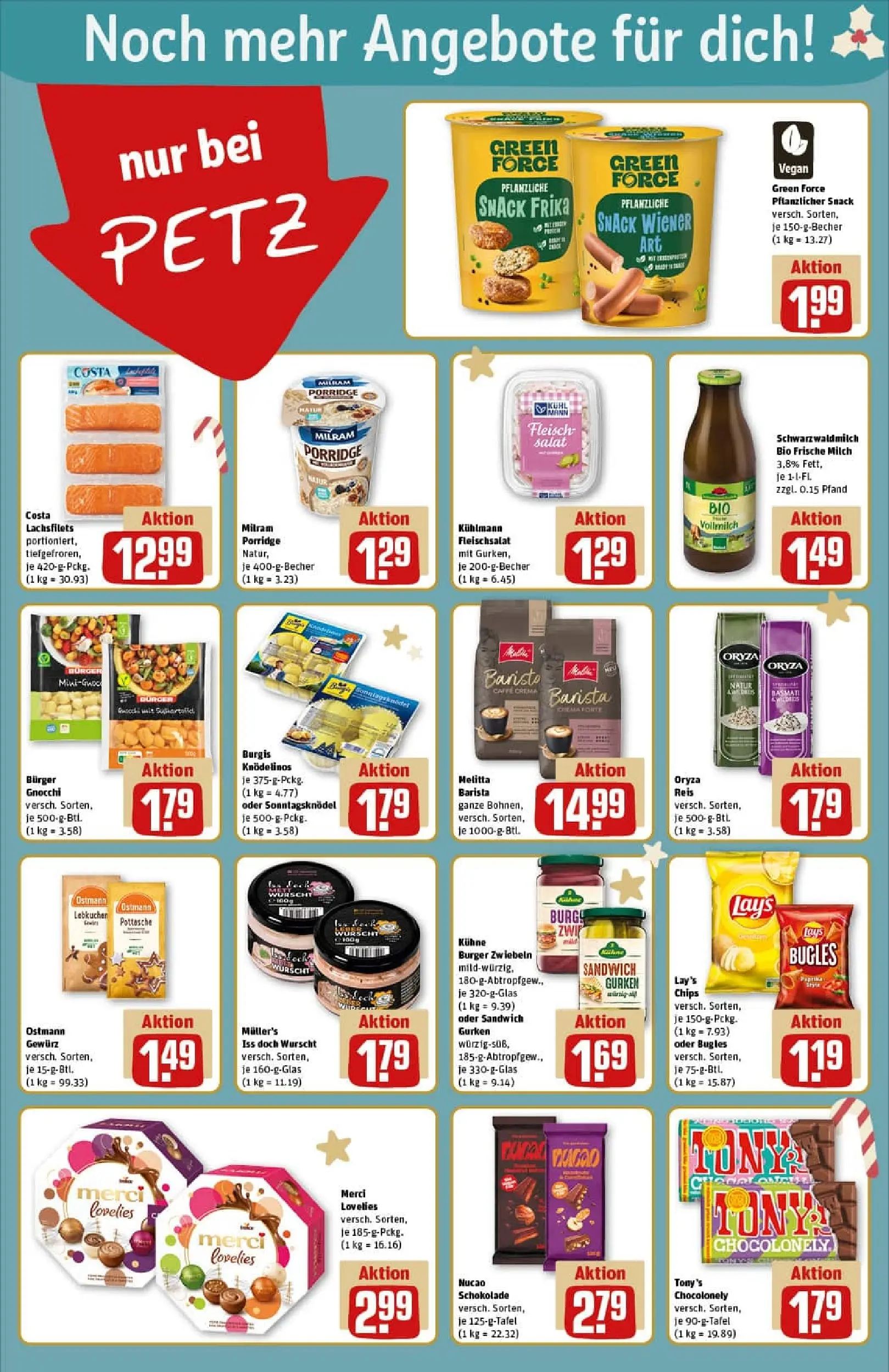 REWE Prospekt ab 01.12.2025 zum Blättern » Angebote | Seite: 16 | Produkte: Fuze tea, Limette, Oder mezzo mix, Volvic