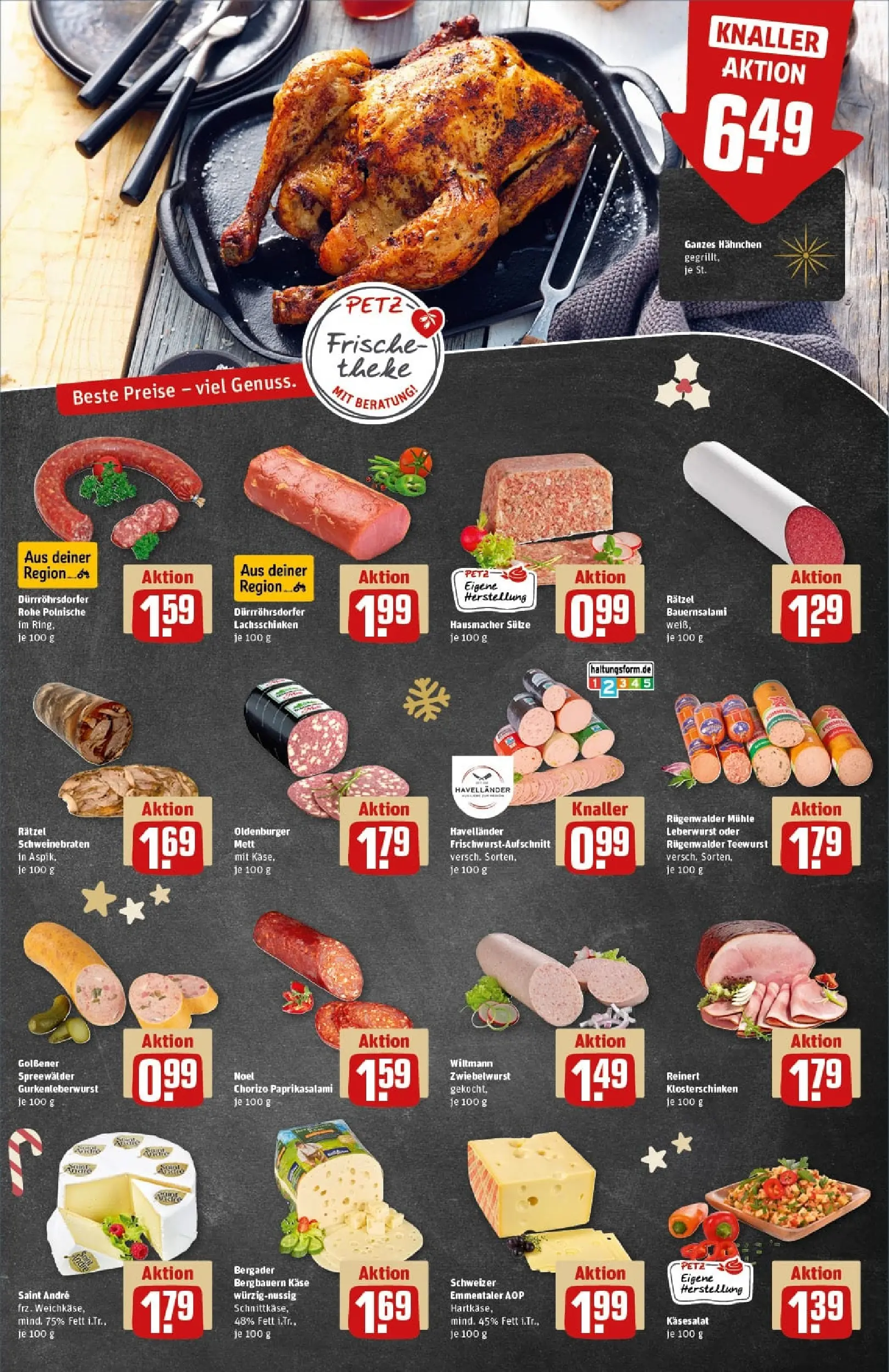 REWE Prospekt ab 01.12.2025 zum Blättern » Angebote | Seite: 11 | Produkte: Milch, Wilthener, Käse, Wein