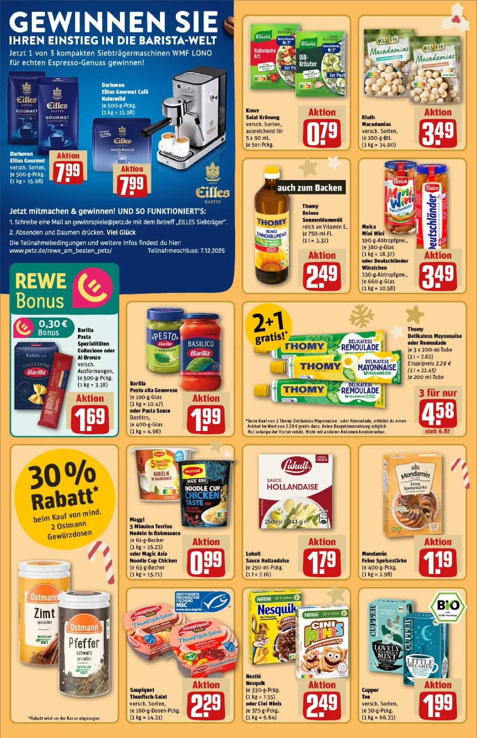 REWE Prospekt ab 01.12.2025 zum Blättern » Angebote | Seite: 22 | Produkte: Duft, Mandeln, Prosecco