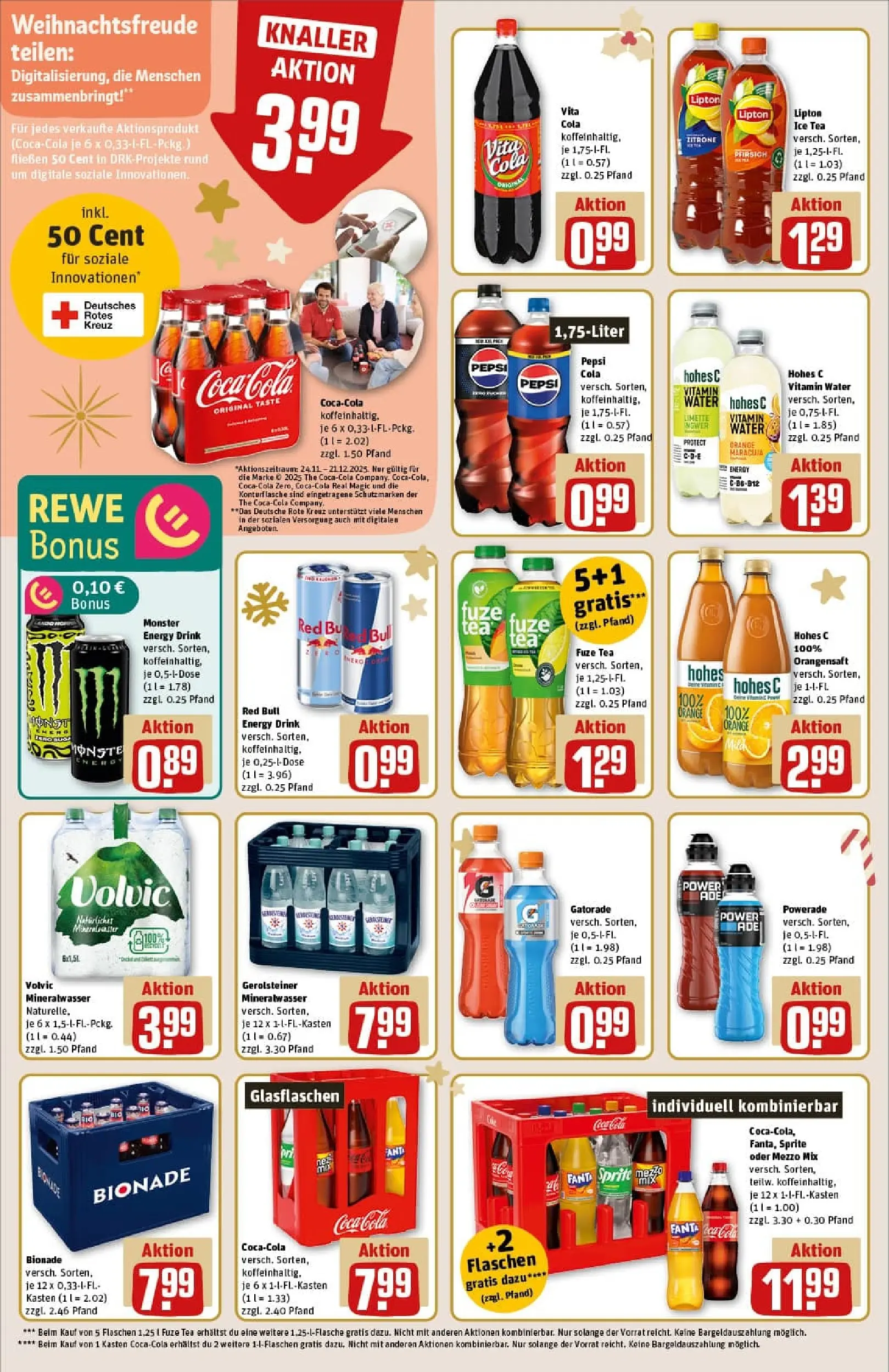 REWE Prospekt ab 01.12.2025 zum Blättern » Angebote | Seite: 18 | Produkte: Sekt, Wilthener gebirgskrauter, Rotkäppchen, Johnnie walker