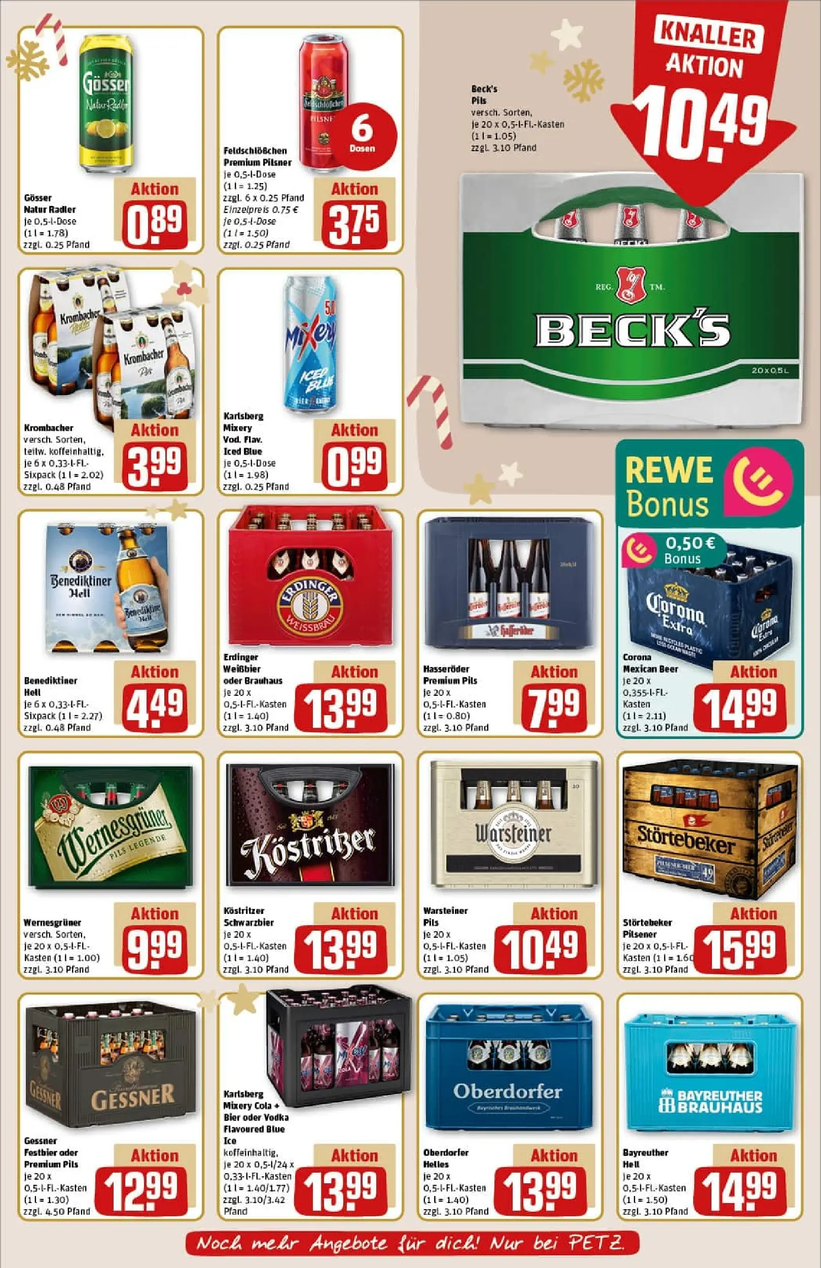 REWE Prospekt ab 01.12.2025 zum Blättern » Angebote | Seite: 19 | Produkte: Nüsse, Sahne