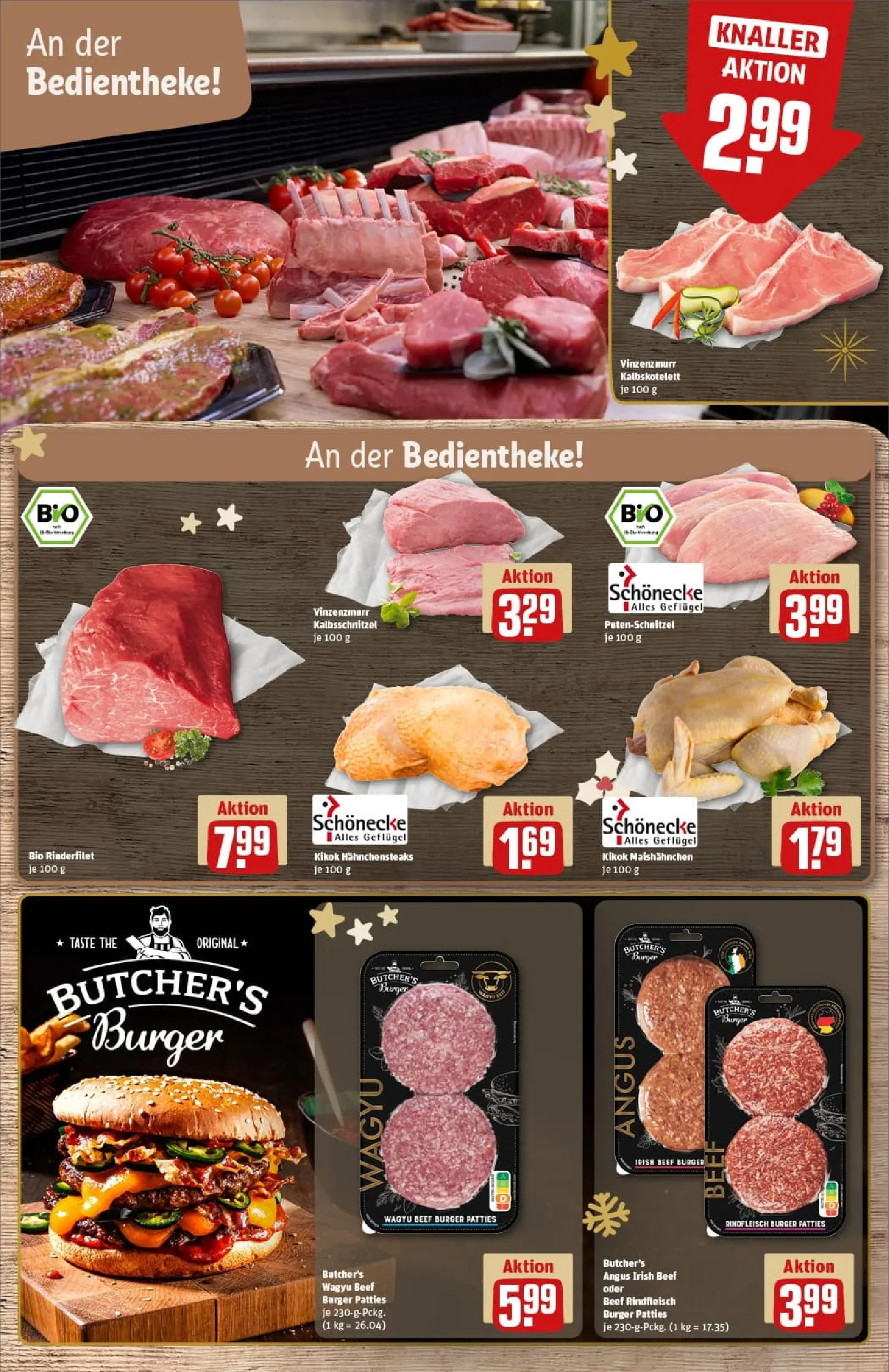 REWE Prospekt ab 01.12.2025 zum Blättern » Angebote | Seite: 13 | Produkte: Baguette, Brot, Pizza