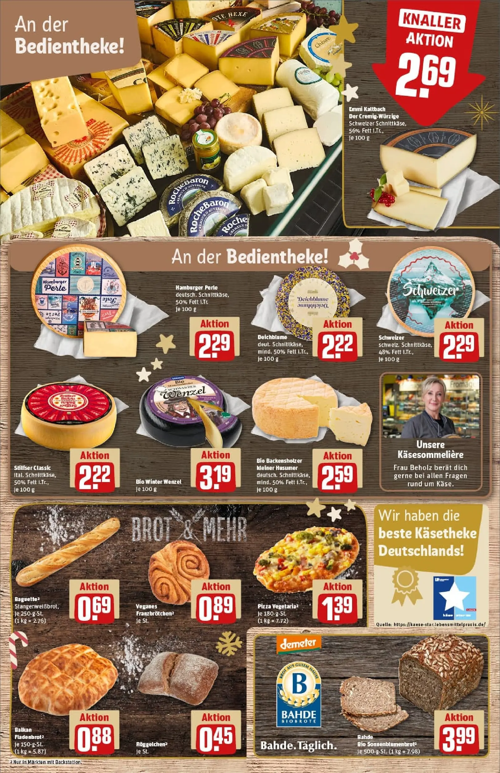 REWE Prospekt ab 01.12.2025 zum Blättern » Angebote | Seite: 15 | Produkte: Nüsse, Sahne