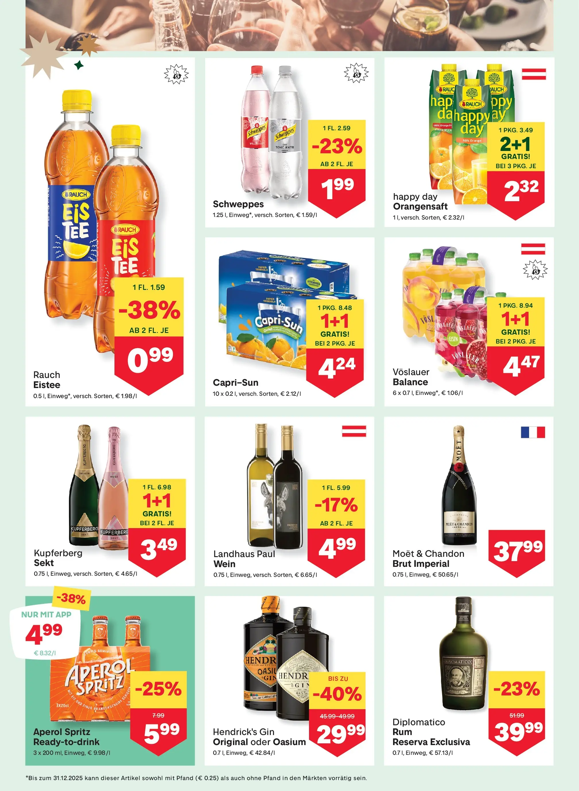 MPREIS Altenmarkt von 11.12.2025 - Aktuelle Angebote | Seite: 14 | Produkte: Gin, Eis, Wein