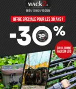 Pacific P&ecirc;che Promo Mack2 30 ans - au 31.12.2025