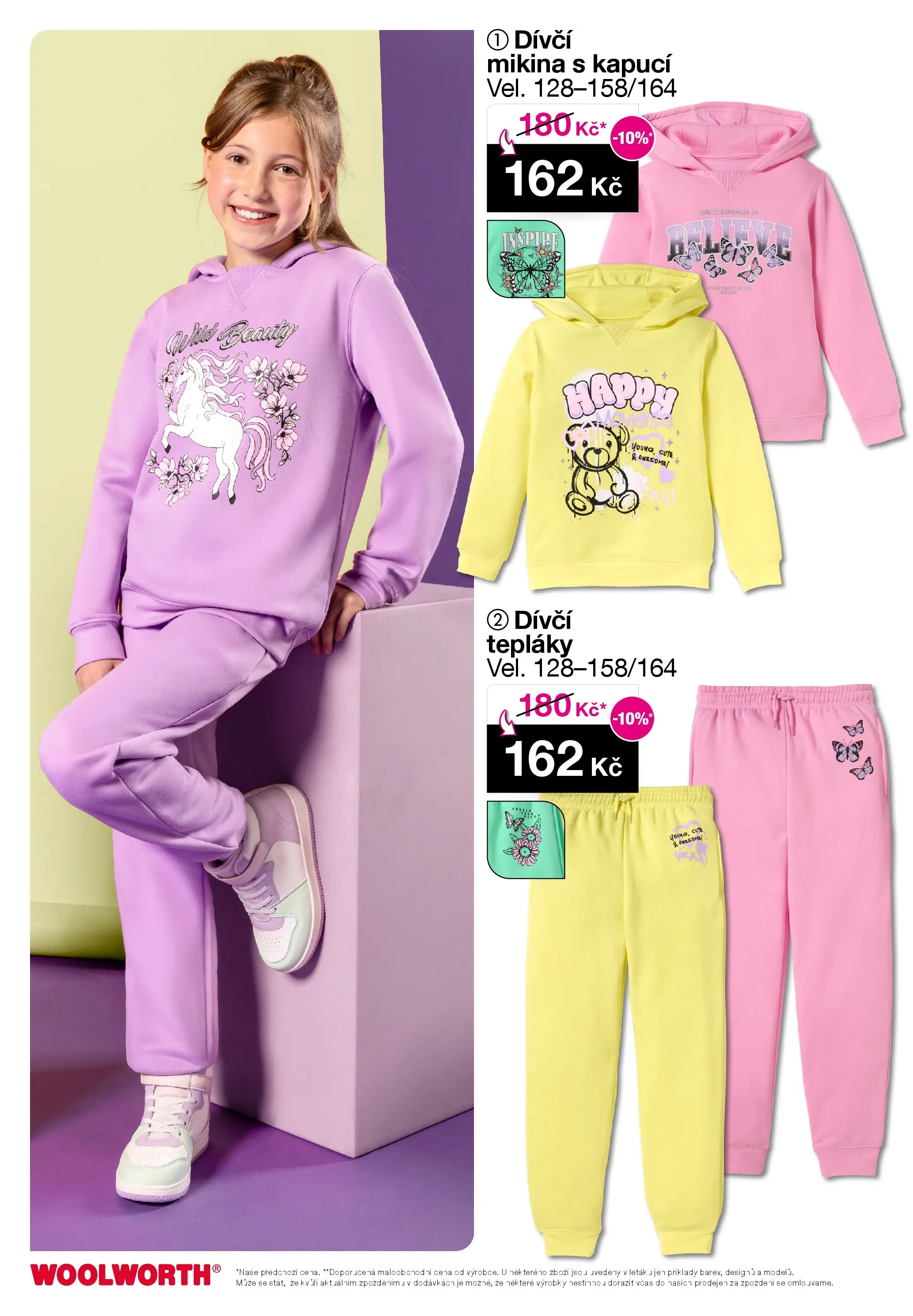 Woolworth leták - Třebíč, Třinec, Žatec od 05.12.2025 - akční nabídka | Strana: 9 | Produkty: Mikina, Tepláky