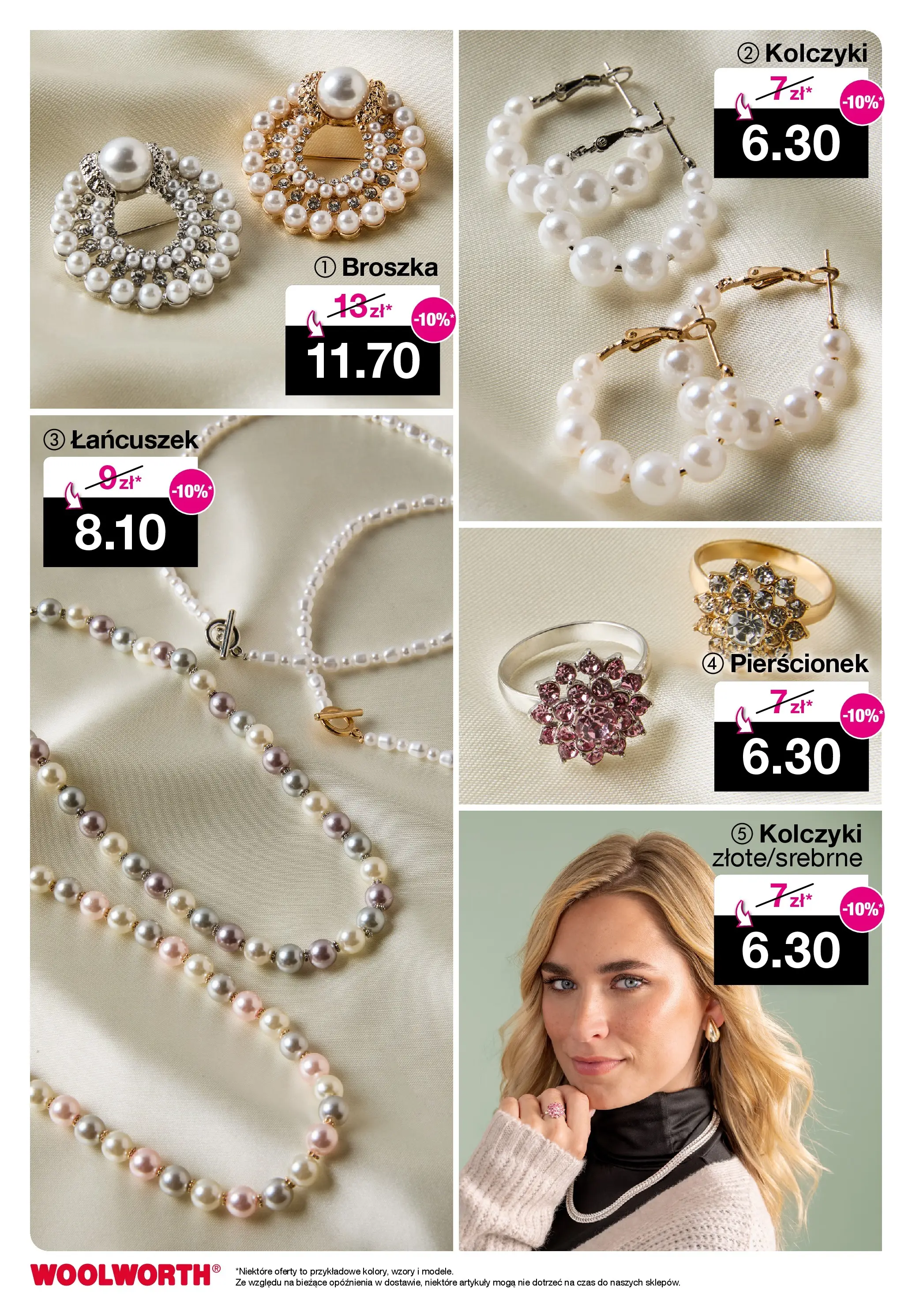 Woolworth - Woolworth: Cotygodniowe oferty od (04.12.2025 - 15.12.2025) | Strona: 4 | Produkty: Pierścionek