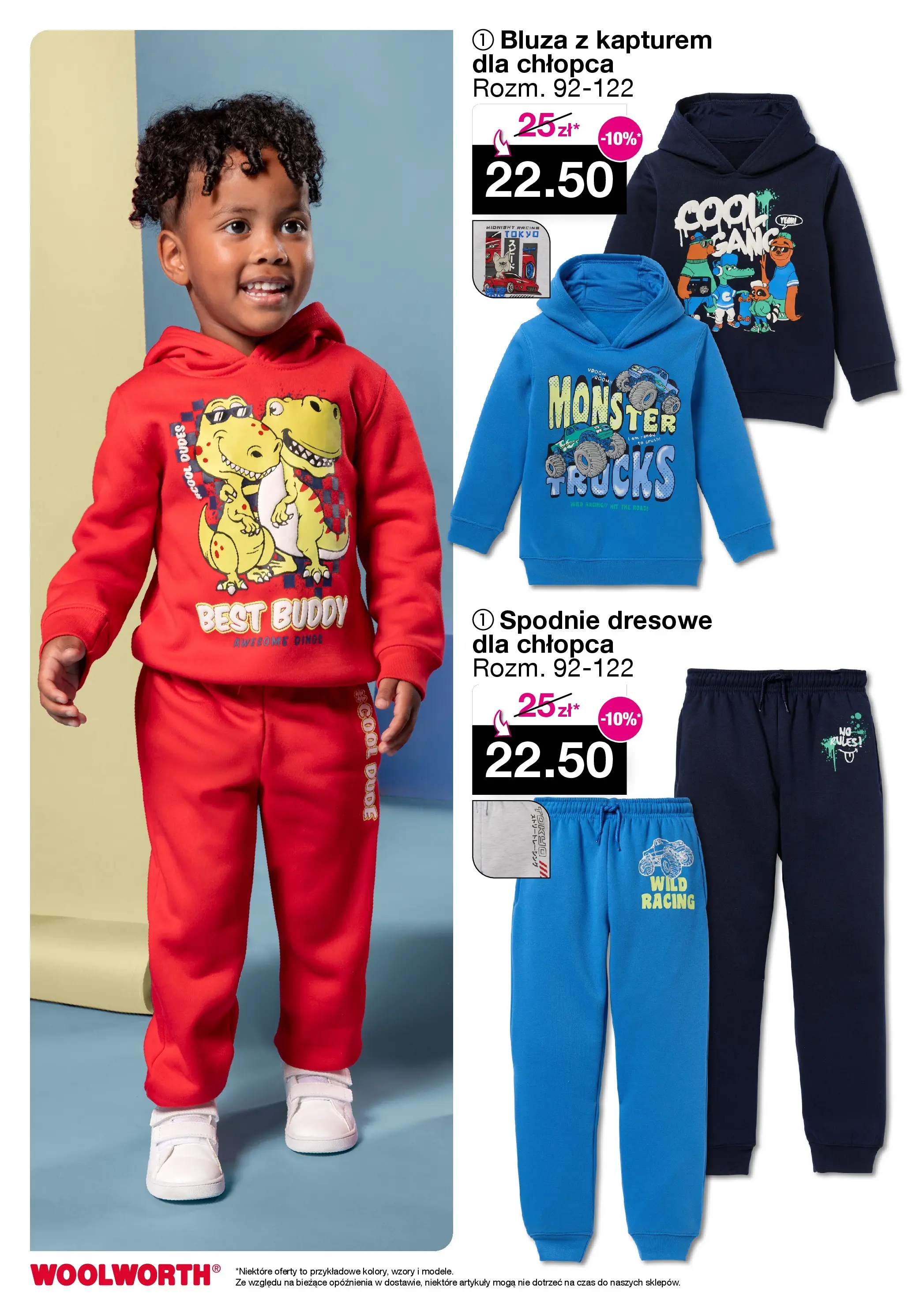 Woolworth - Woolworth: Cotygodniowe oferty od (04.12.2025 - 15.12.2025) | Strona: 6 | Produkty: Bluza z kapturem, Spodnie