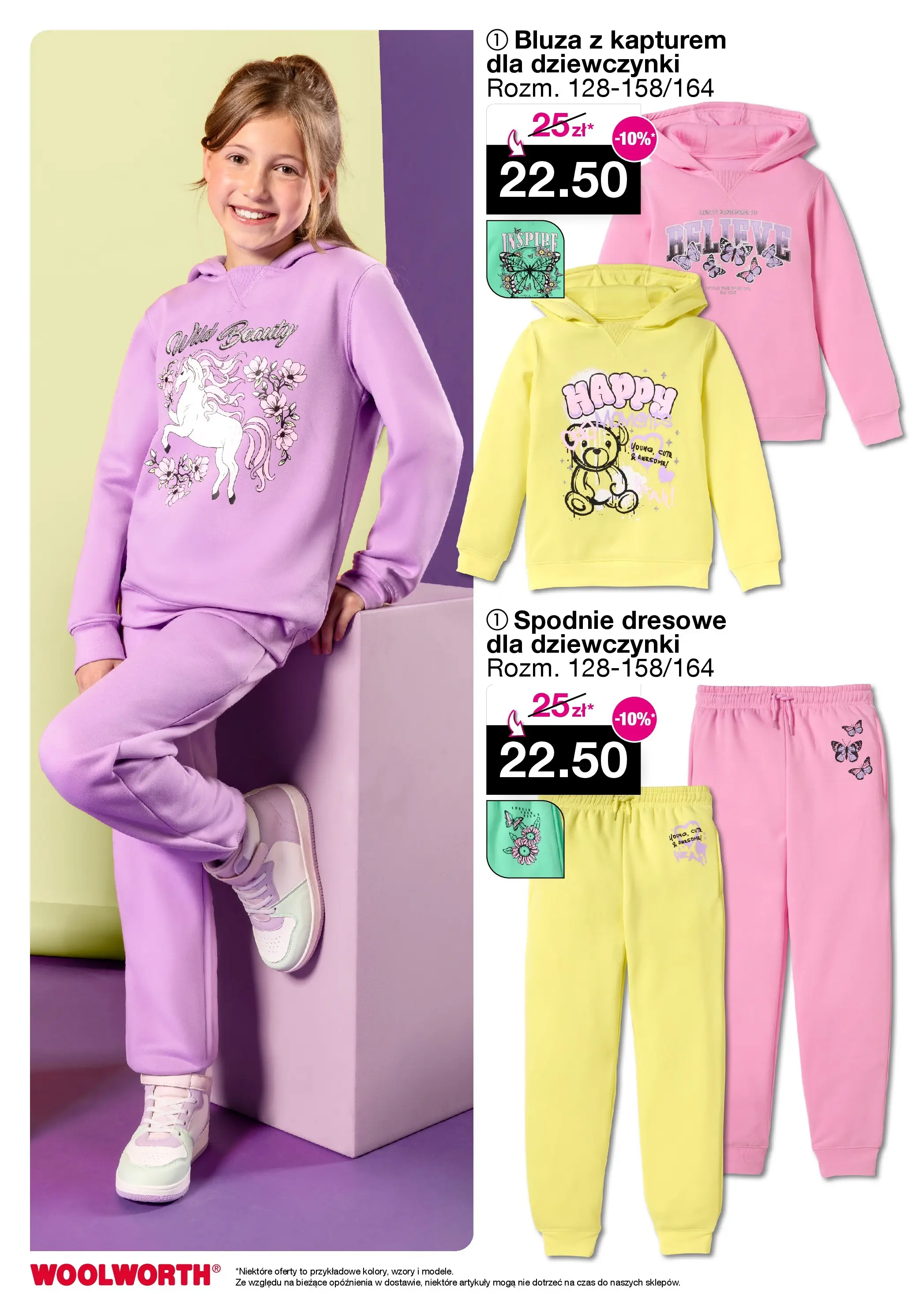Woolworth - Woolworth: Cotygodniowe oferty od (04.12.2025 - 15.12.2025) | Strona: 9 | Produkty: Bluza z kapturem, Spodnie