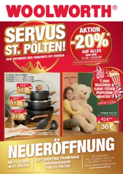 Woolworth - Woolworth: Servus St. Pölten! ab 04.12.2025 gültig Woolworth - Woolworth: Servus St. Pölten! ab 04.12.2025 gültig
