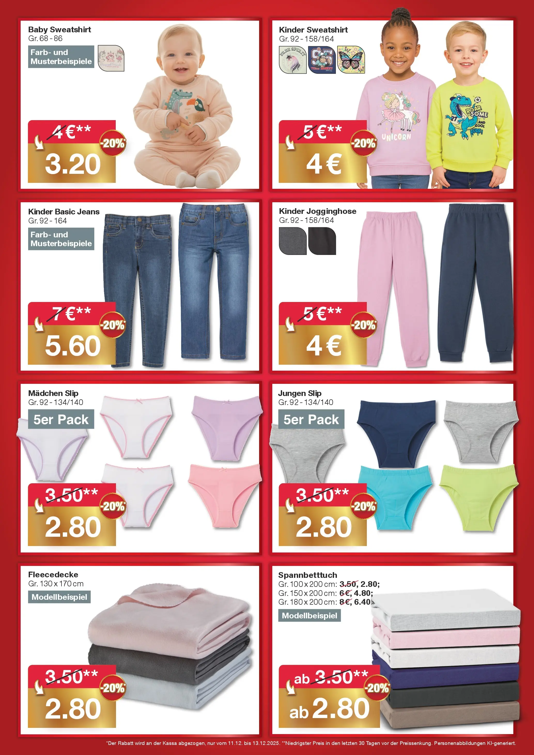 Woolworth Servus Lustenau! von 11.12.2025 - Aktuelle Angebote | Seite: 5 | Produkte: Slip, Jeans