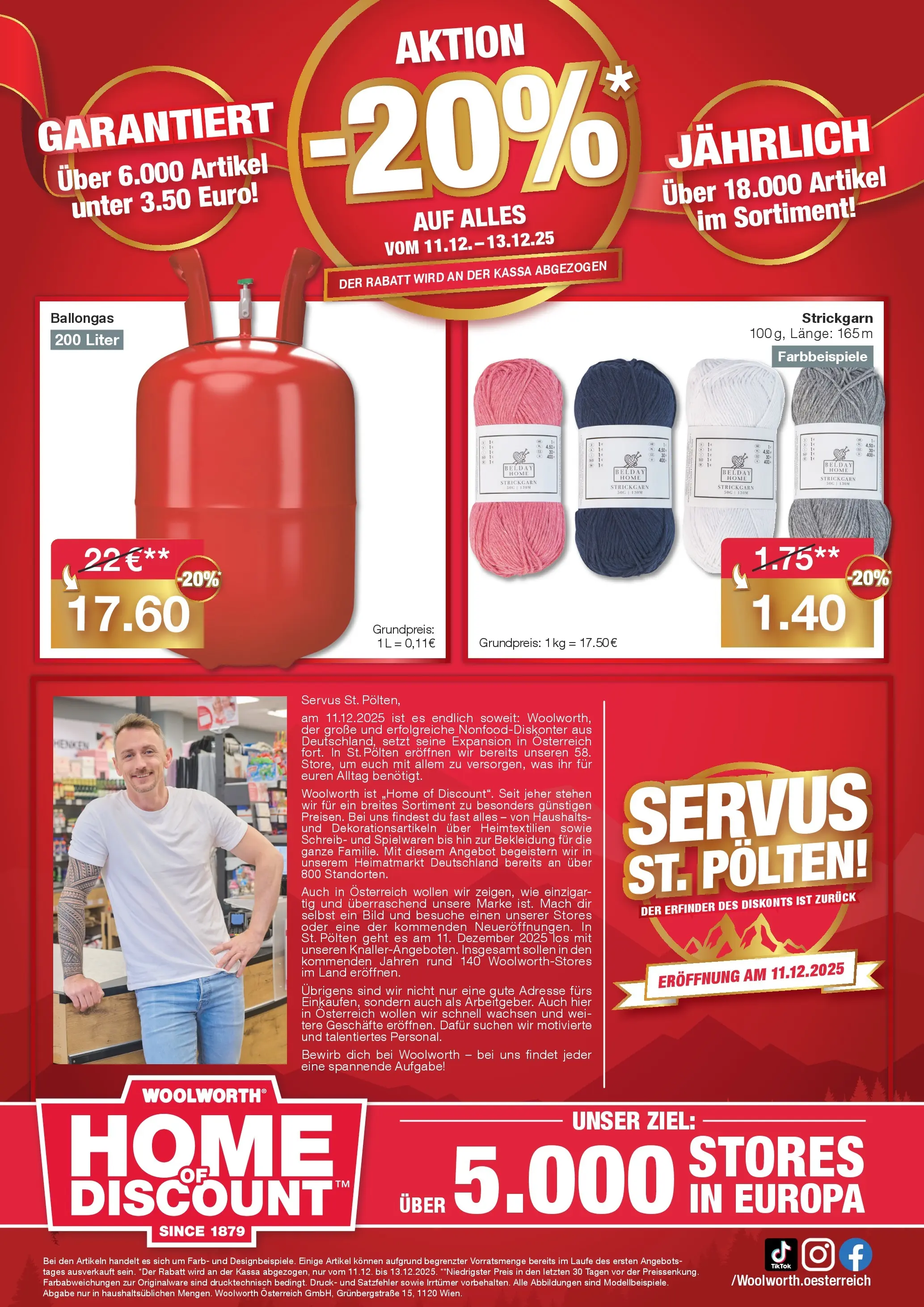 Woolworth Servus St. Pölten! von 11.12.2025 - Aktuelle Angebote | Seite: 8 | Produkte: Bekleidung