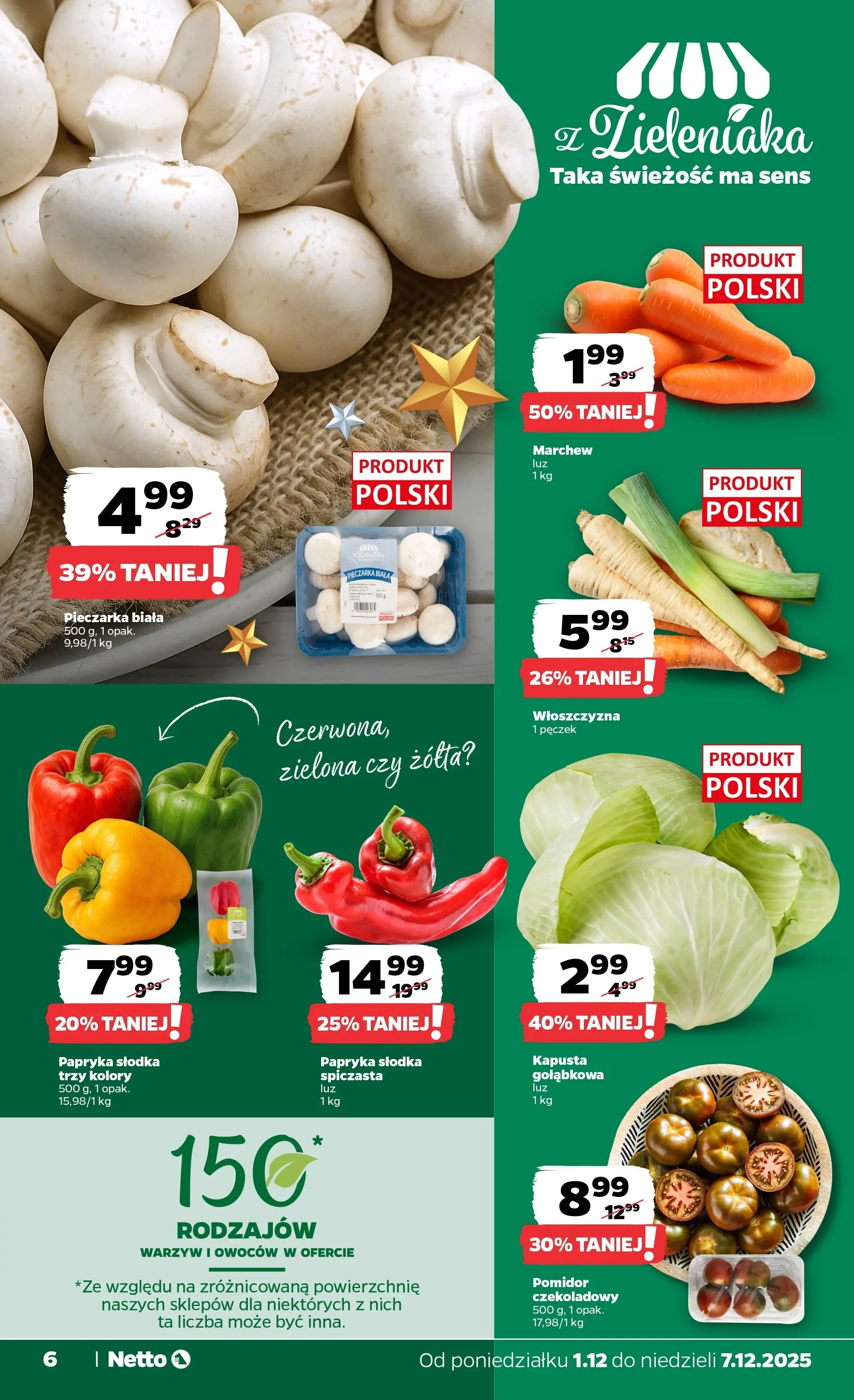 Netto gazetka - Spożywcza od 01.12.2025 - Aktualne promocje | Strona: 6