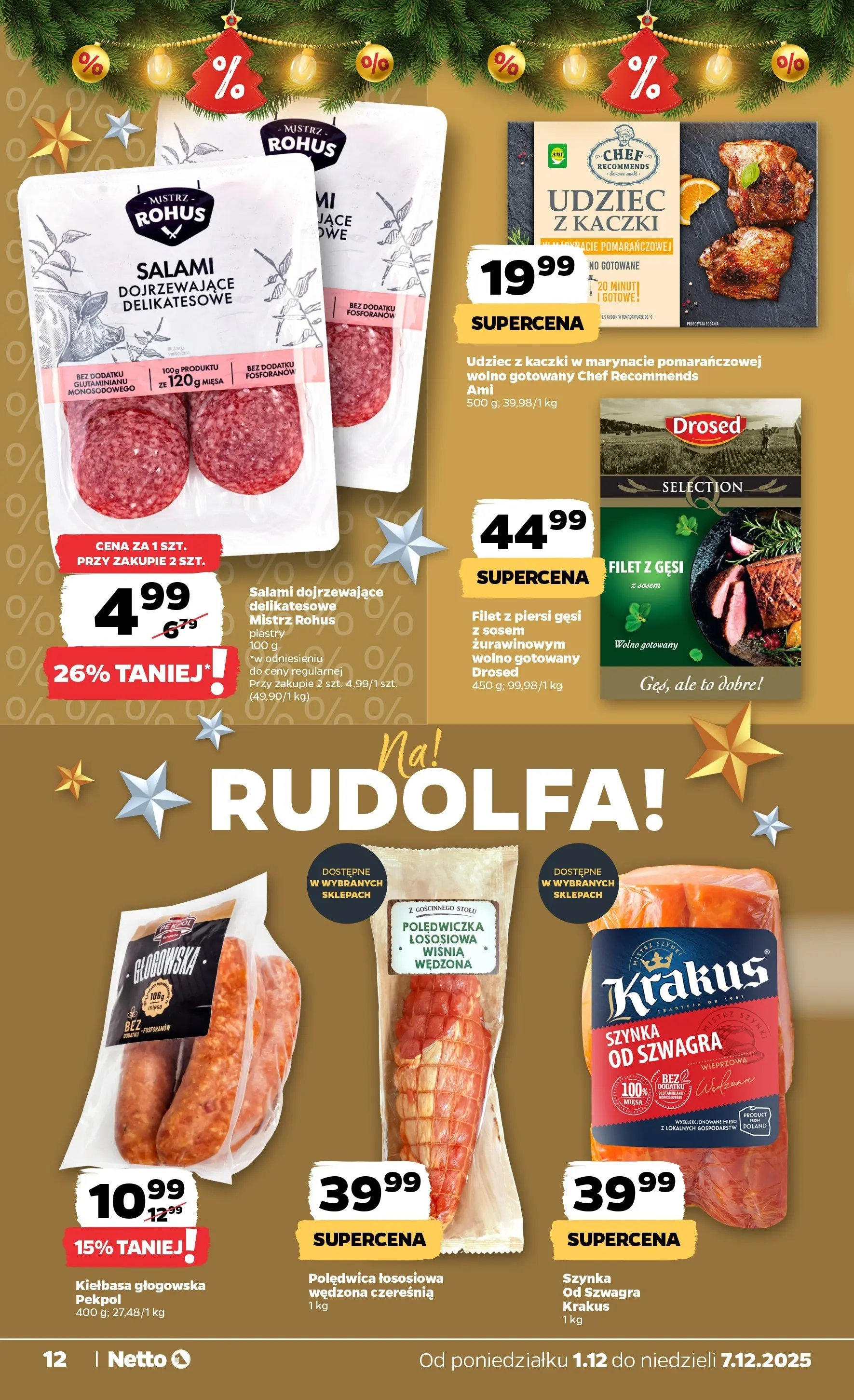 Netto gazetka - Spożywcza od 01.12.2025 - Aktualne promocje | Strona: 12