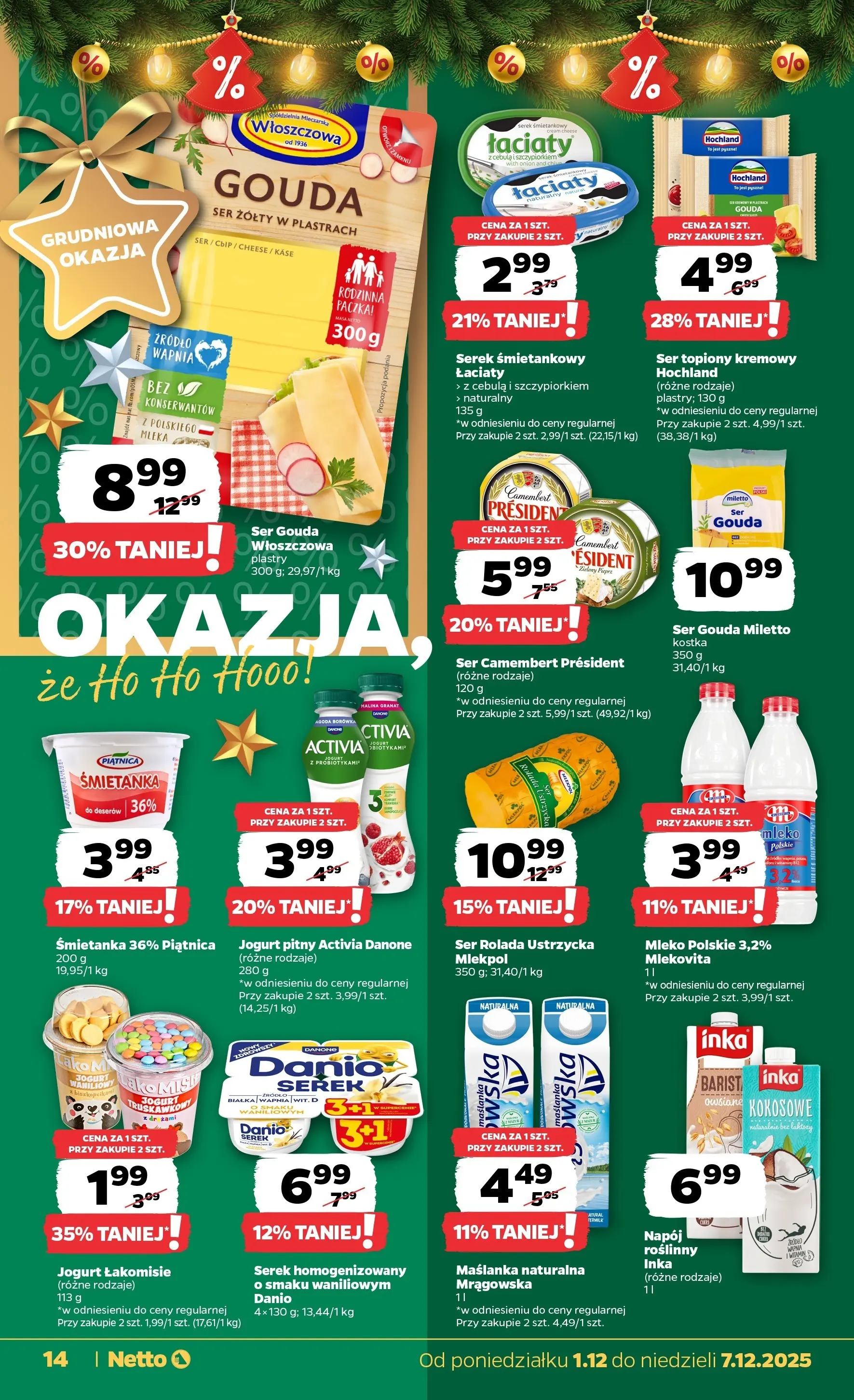 Netto gazetka - Spożywcza od 01.12.2025 - Aktualne promocje | Strona: 14