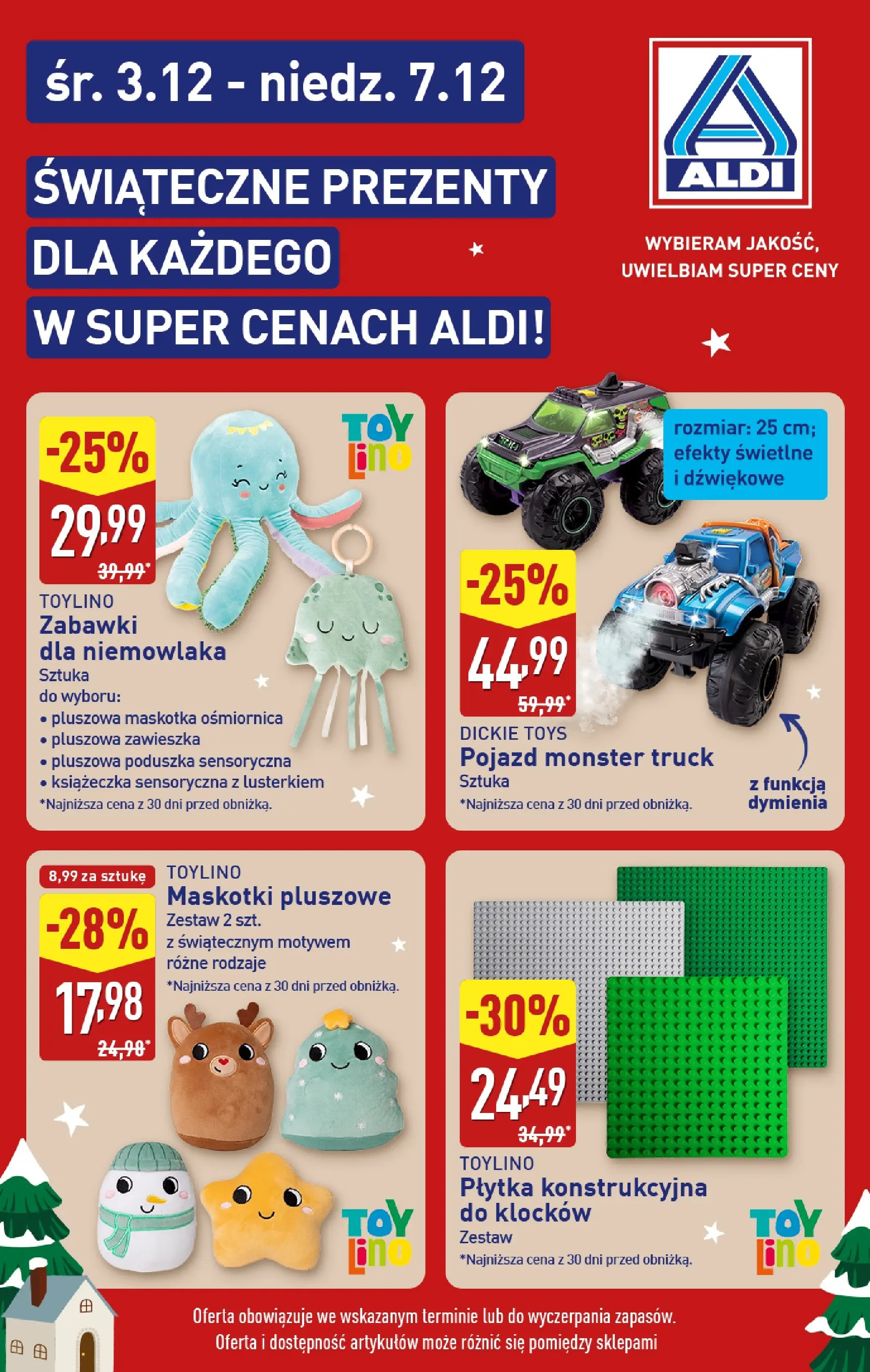 Aldi - Świateczne prezenty dla każdego w ALDI od 02.12.2025 - Ulotka PDF, promocje | Strona: 3
