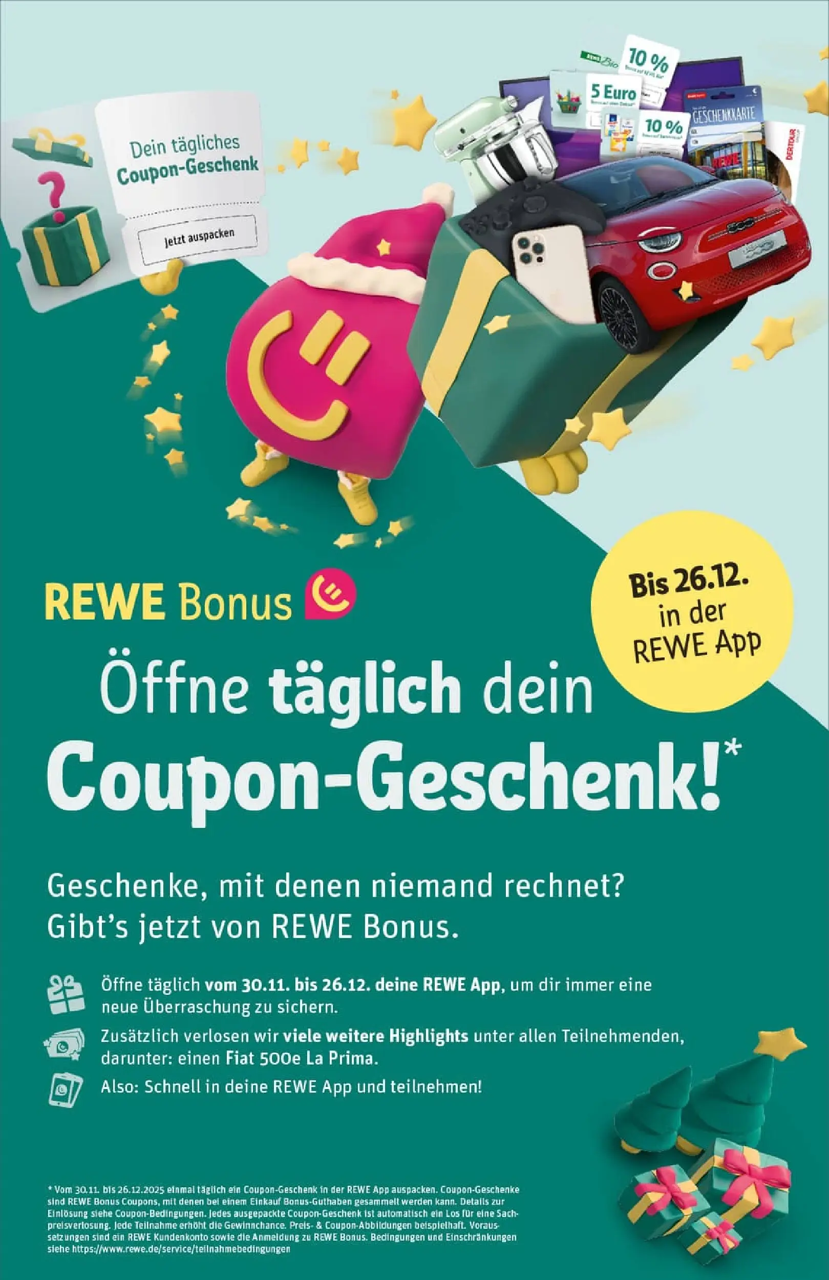 REWE Prospekt ab 07.12.2025 zum Blättern » Angebote | Seite: 3