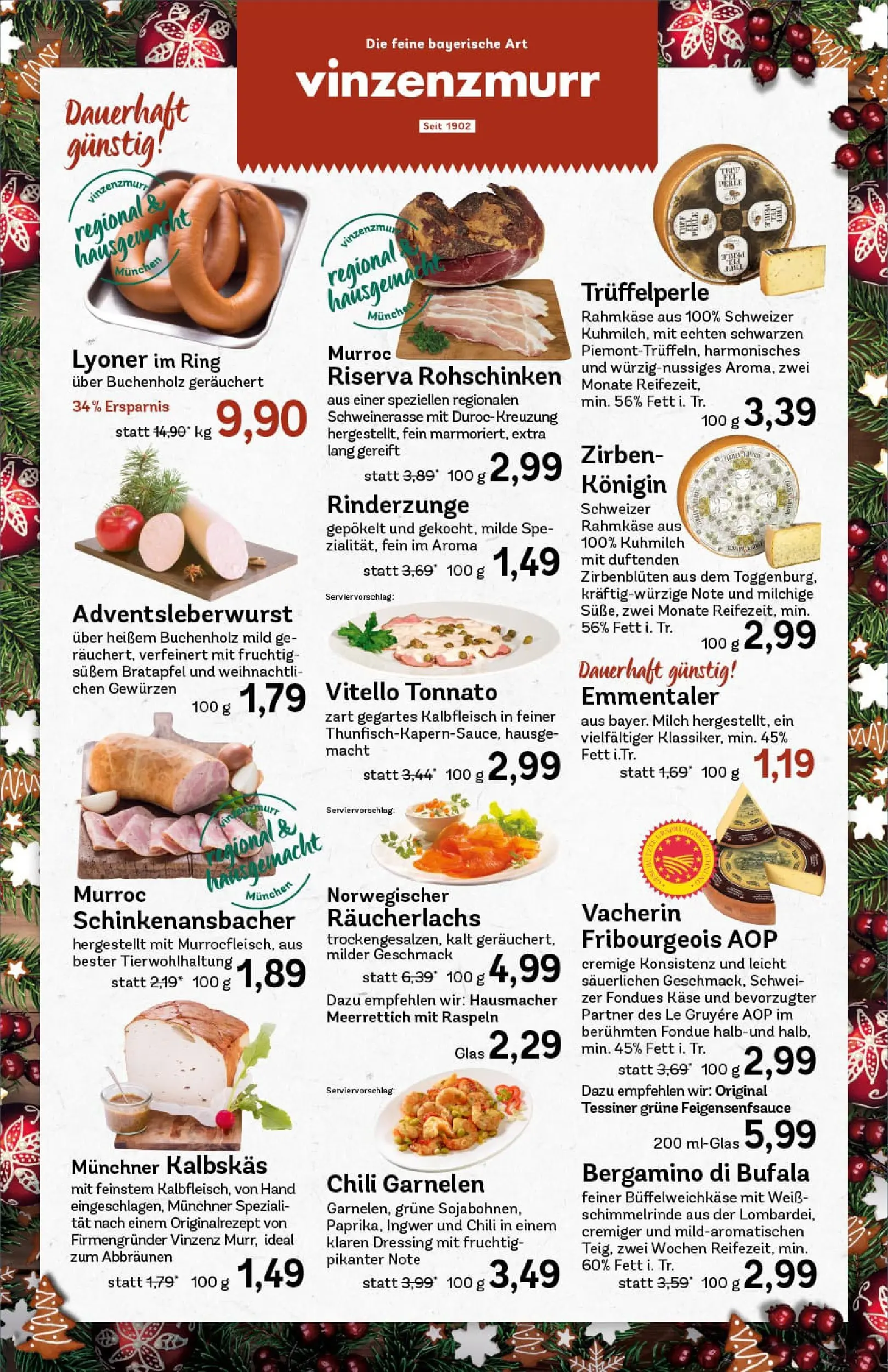 REWE Prospekt ab 08.12.2025 zum Blättern » Angebote | Seite: 9 | Produkte: Käse, Garnelen, Chili, Fondue