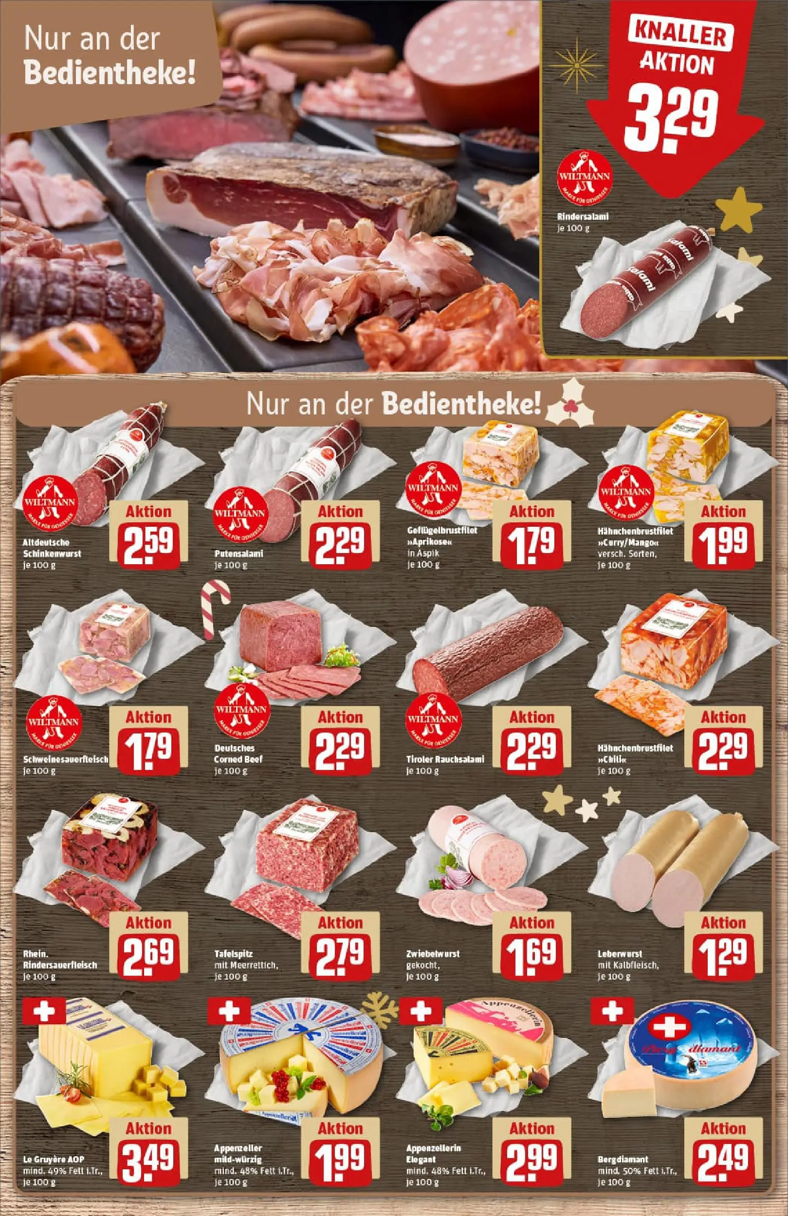 REWE Prospekt ab 07.12.2025 zum Blättern » Angebote | Seite: 9 | Produkte: Tafelspitz, Mango, Salami