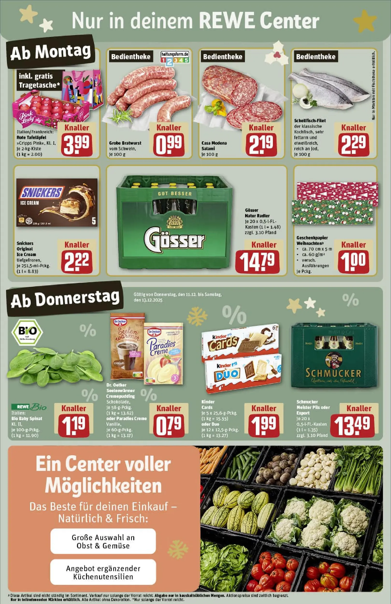 REWE Prospekt ab 07.12.2025 zum Blättern » Angebote | Seite: 3