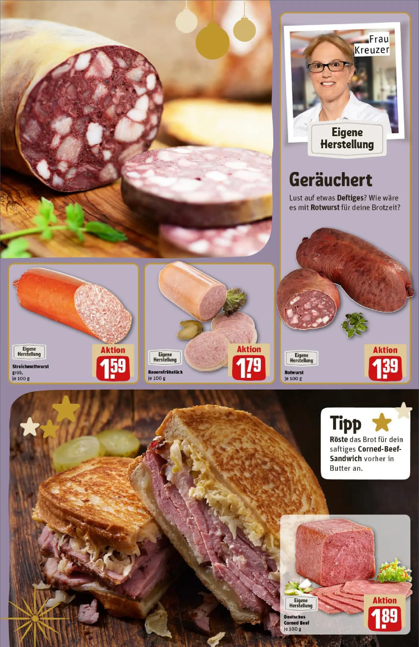 REWE Prospekt ab 07.12.2025 zum Blättern » Angebote | Seite: 17 | Produkte: Butter, Brot