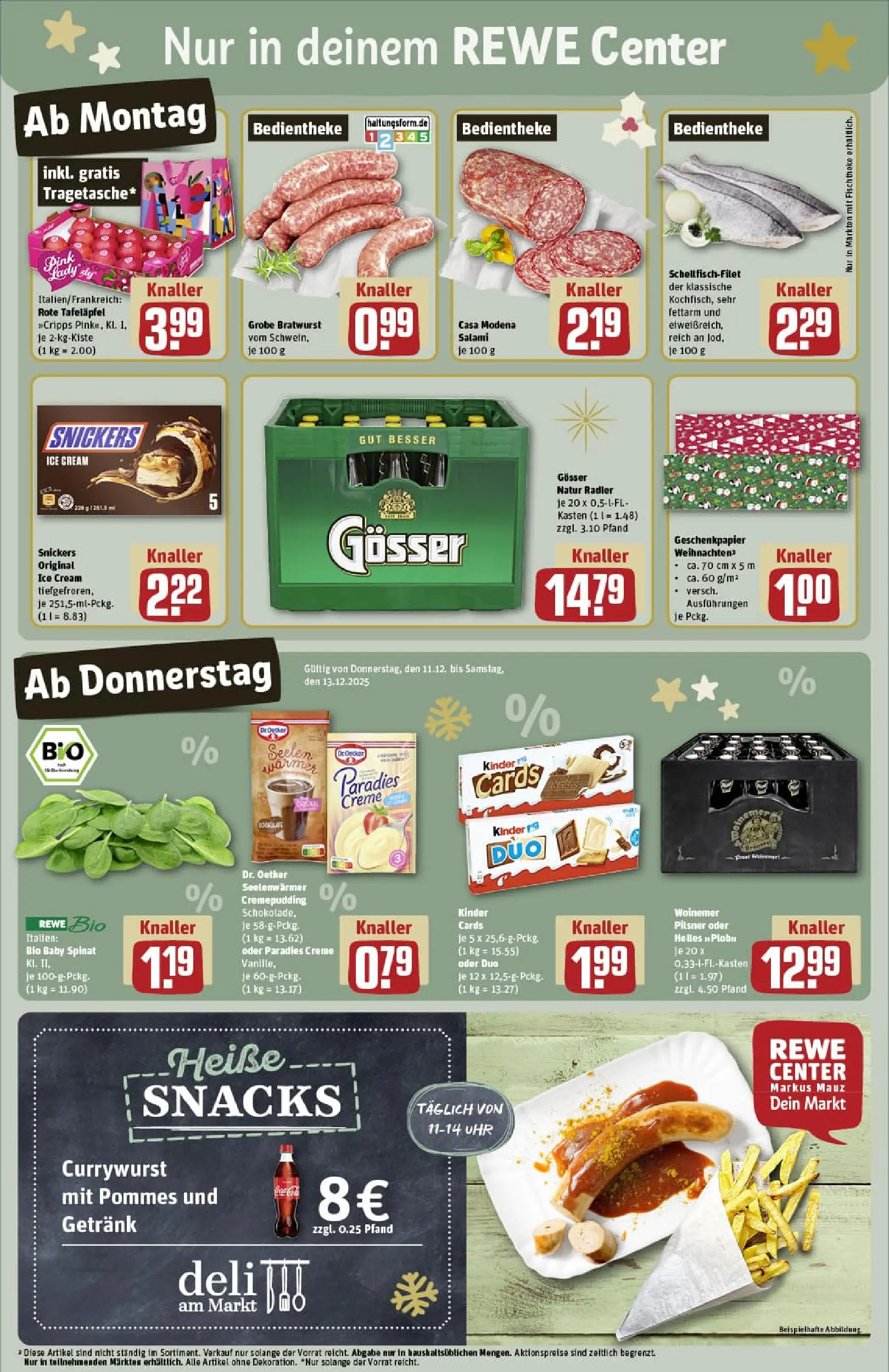 REWE Prospekt ab 07.12.2025 zum Blättern » Angebote | Seite: 3