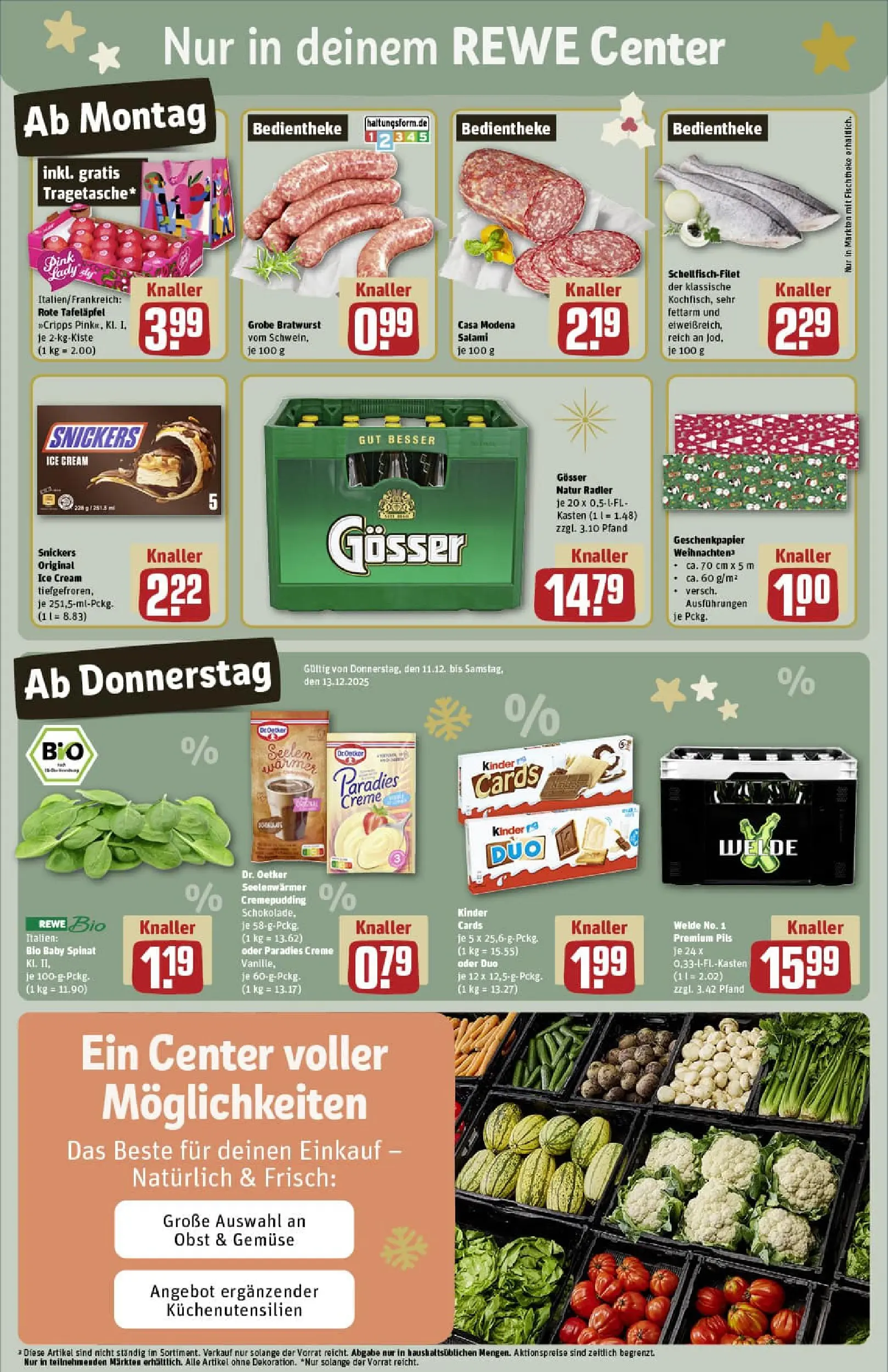 REWE Prospekt ab 07.12.2025 zum Blättern » Angebote | Seite: 3