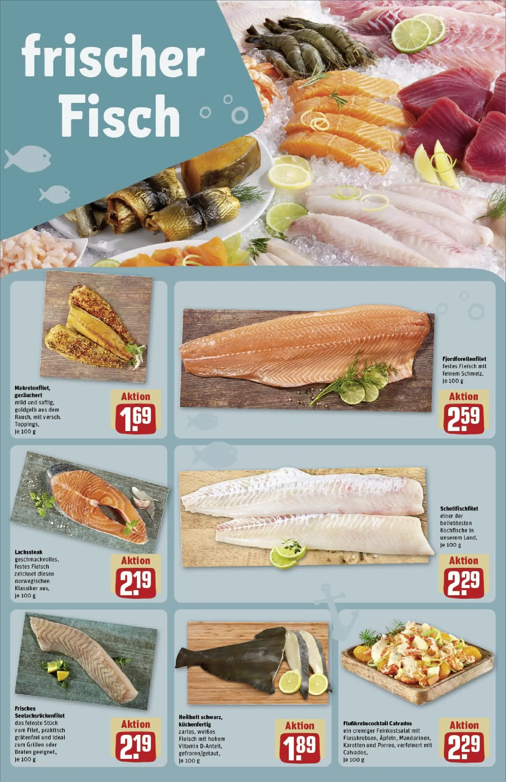 REWE Prospekt ab 07.12.2025 zum Blättern » Angebote | Seite: 28 | Produkte: Fisch, Fleisch