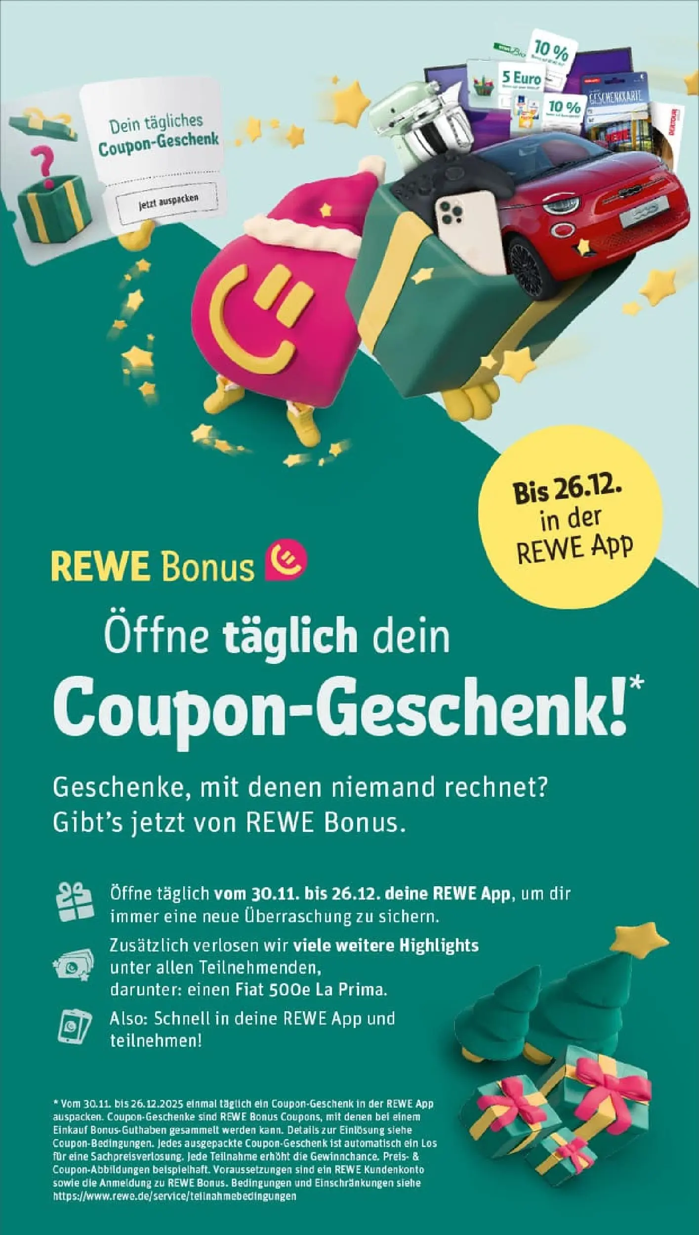 REWE Prospekt ab 07.12.2025 zum Blättern » Angebote | Seite: 5