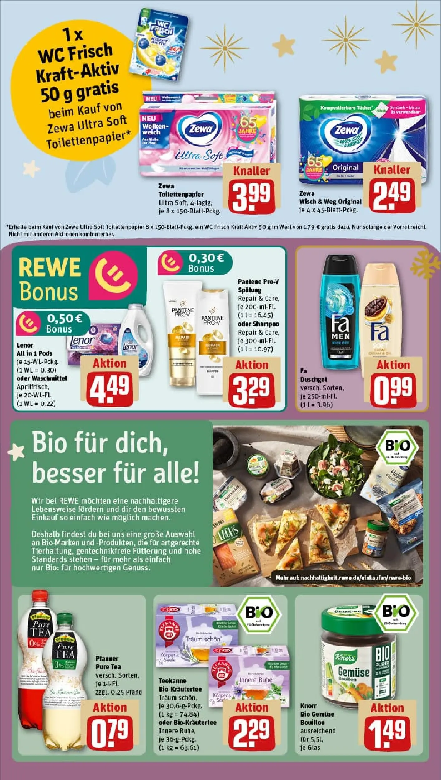 REWE Prospekt ab 07.12.2025 zum Blättern » Angebote | Seite: 20 | Produkte: Knorr, Shampoo, Duschgel, Shower Gel