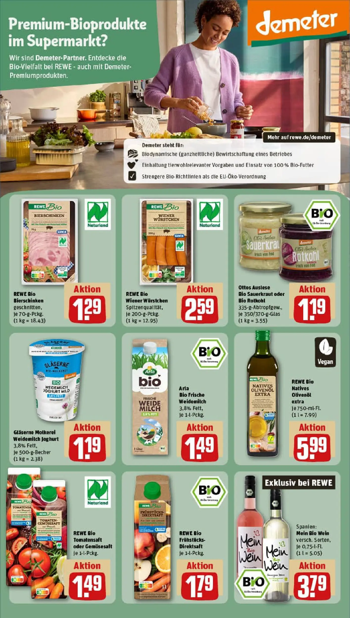 REWE Prospekt ab 07.12.2025 zum Blättern » Angebote | Seite: 21