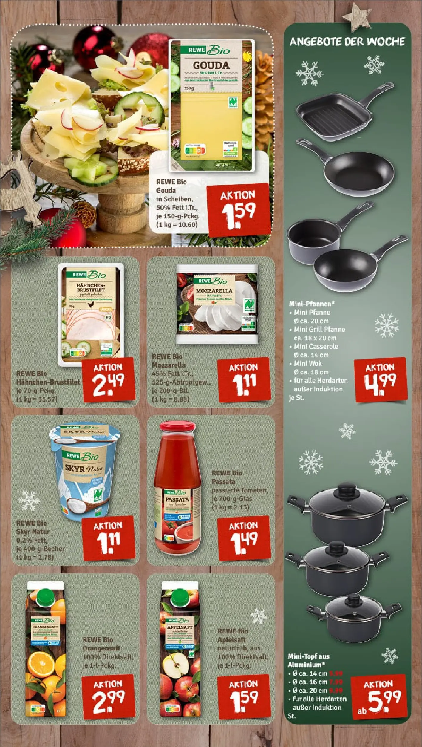 REWE Prospekt ab 07.12.2025 zum Blättern » Angebote | Seite: 7 | Produkte: Tomaten, Orangensaft, Apfelsaft, Apple