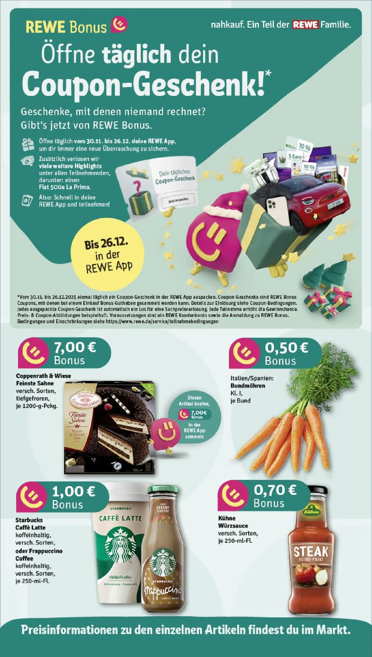 REWE Prospekt ab 07.12.2025 zum Blättern » Angebote | Seite: 4