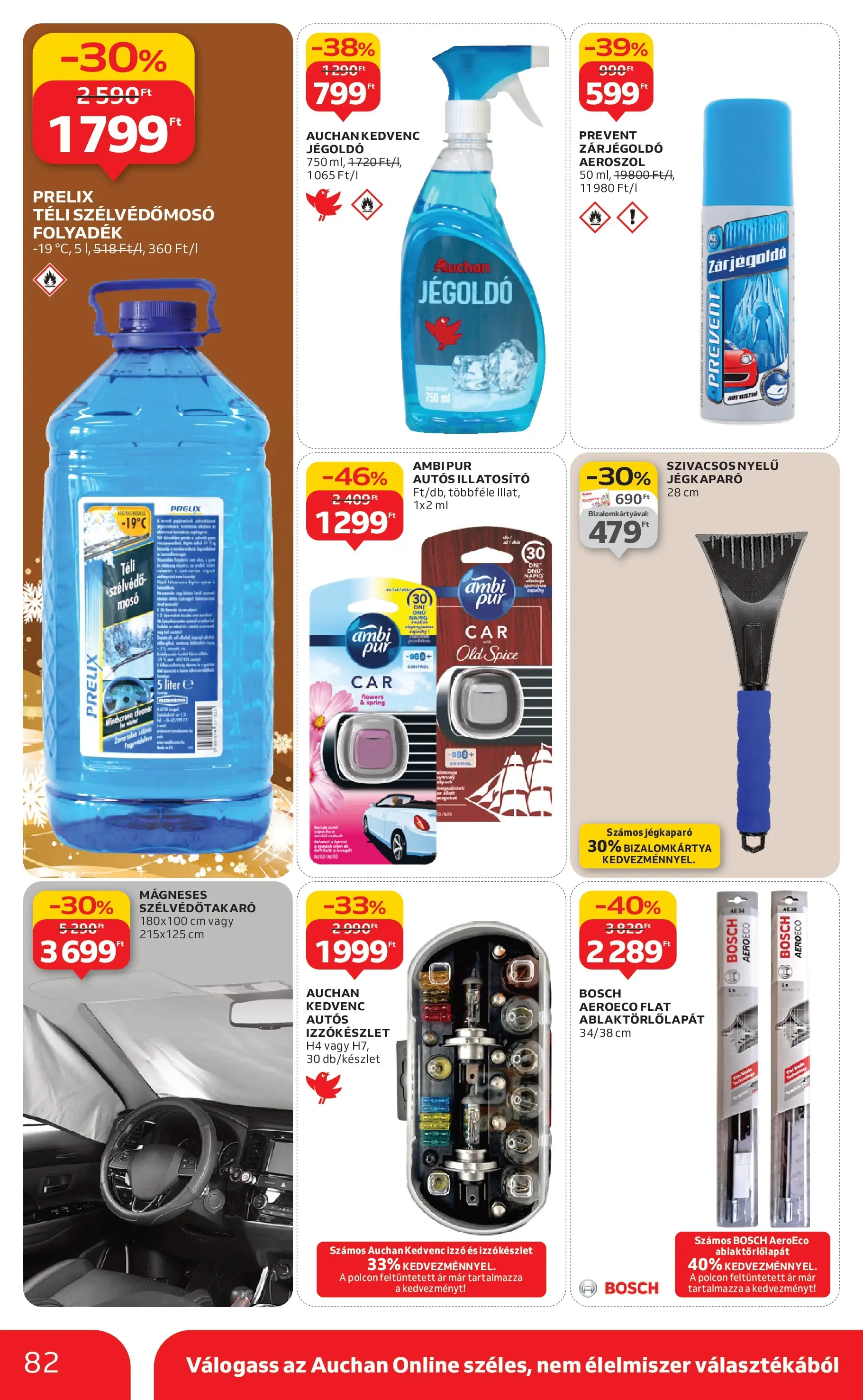 Akciós újság új Auchan - 2025.12.03. -tól/töl ⏳ | Oldal: 82 | Termékek: Old spice, Izzó Auchan - Auchan újság érvényessége 12.10.-ig - 2025.12.03. -tól/töl > akció, lapozható szórólap 🛍️ | Oldal: 82 | Termékek: Old spice, Izzó