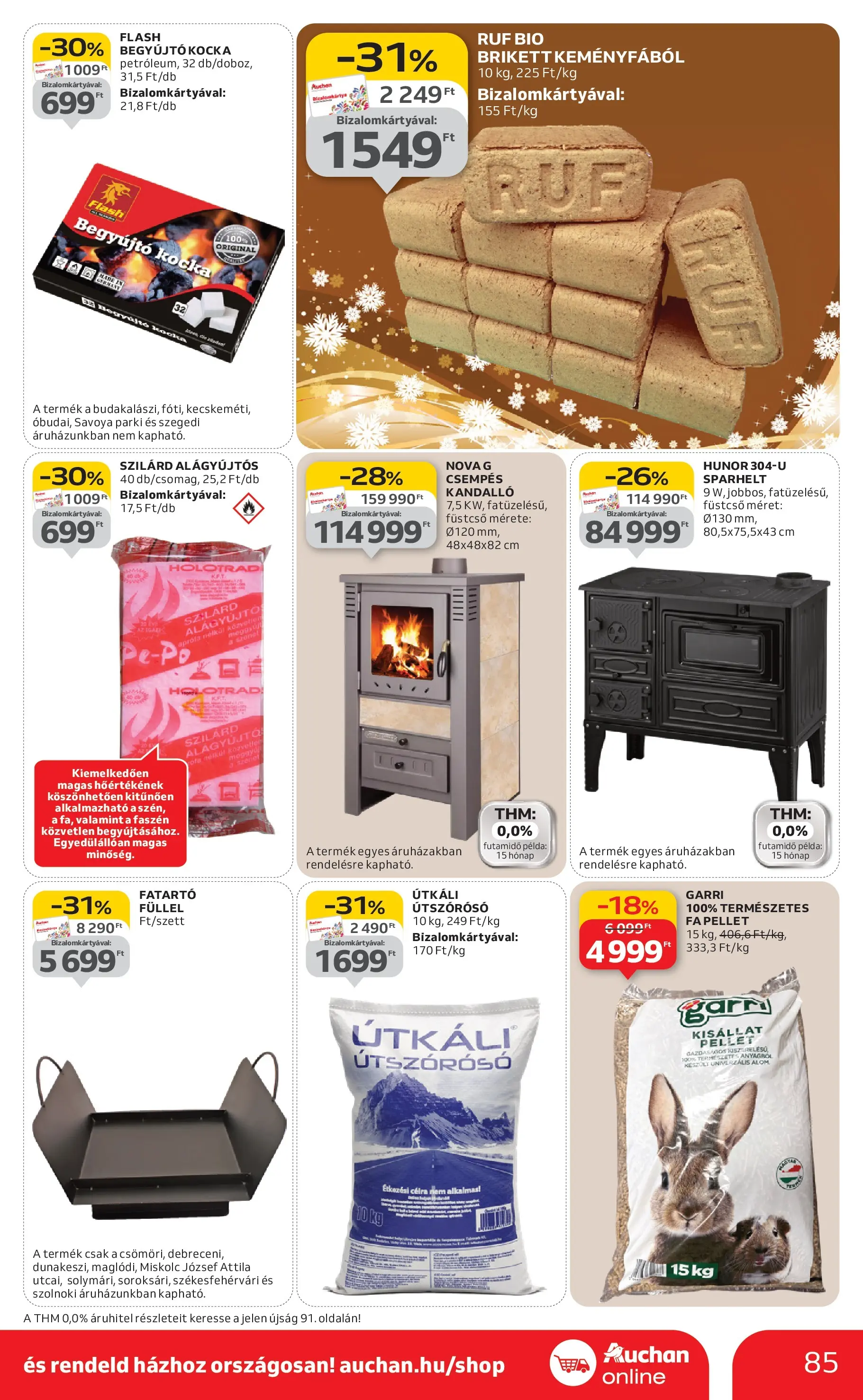 Akciós újság új Auchan - 2025.12.03. -tól/töl ⏳ | Oldal: 85 Auchan - Auchan újság érvényessége 12.10.-ig - 2025.12.03. -tól/töl > akció, lapozható szórólap 🛍️ | Oldal: 85