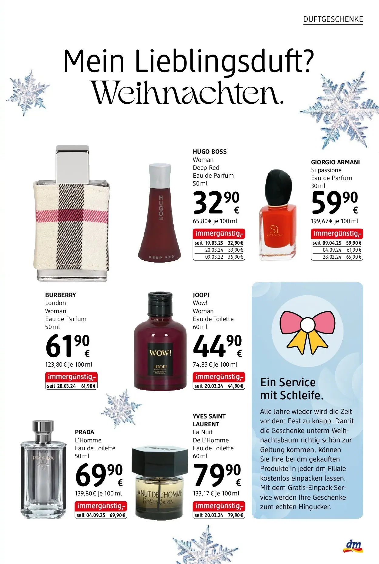 dm drogerie markt - dm: Journal Dezember 2025 von 10.12.2025 - Aktuelle Angebote | Seite: 7 | Produkte: Toilette, Parfüm, Eau de Toilette