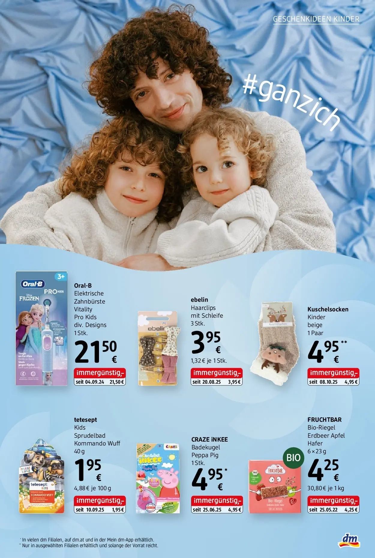 dm drogerie markt - dm: Journal Dezember 2025 von 10.12.2025 - Aktuelle Angebote | Seite: 13 | Produkte: Elektrische zahnbürste, Äpfel, Zahnbürste
