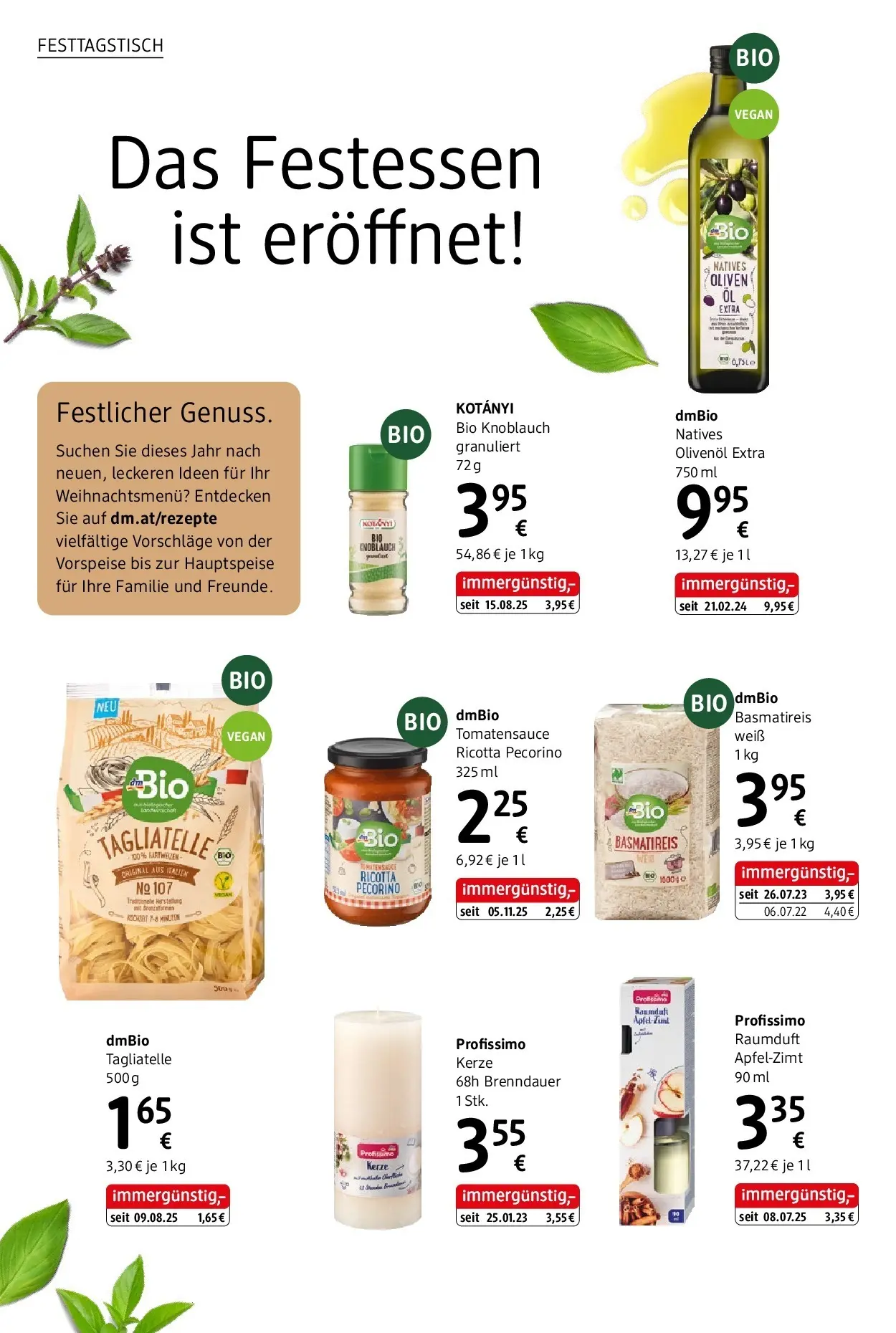 dm drogerie markt - dm: Journal Dezember 2025 von 10.12.2025 - Aktuelle Angebote | Seite: 22 | Produkte: Knoblauch, Szeder