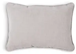JYSK Декоративна възглавница HORNFIOL 35x50 шенил светлосива