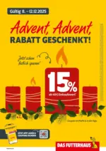 Futterhaus: Adventsrabatt